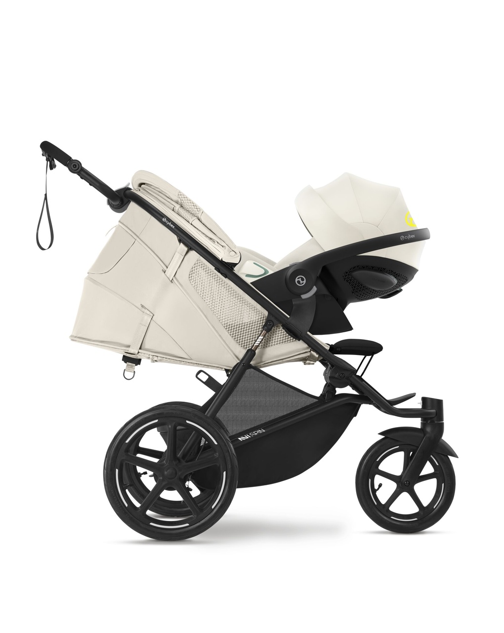 Cybex avi spin seashell beige