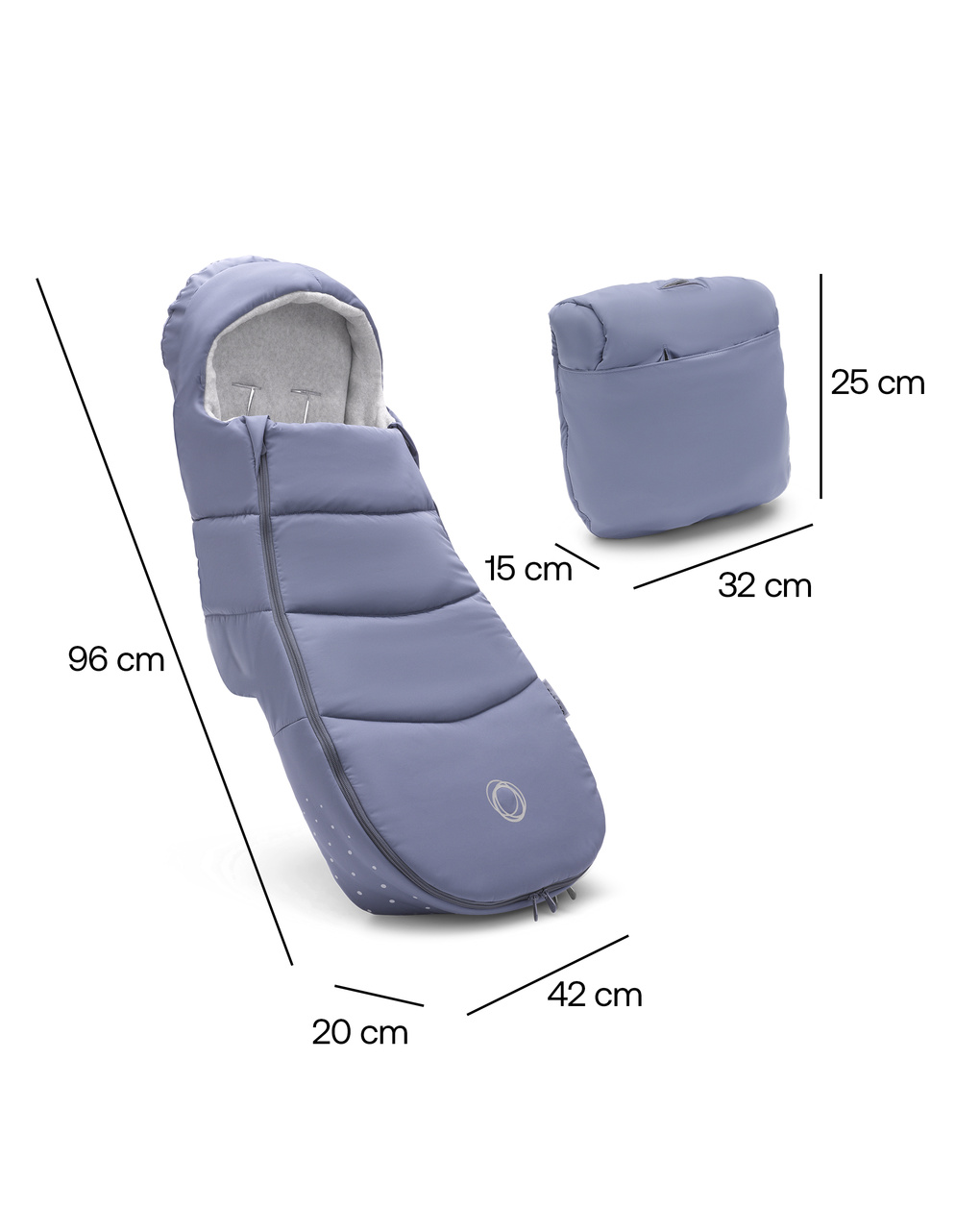 Bugaboo sacco a pelo seaside blue