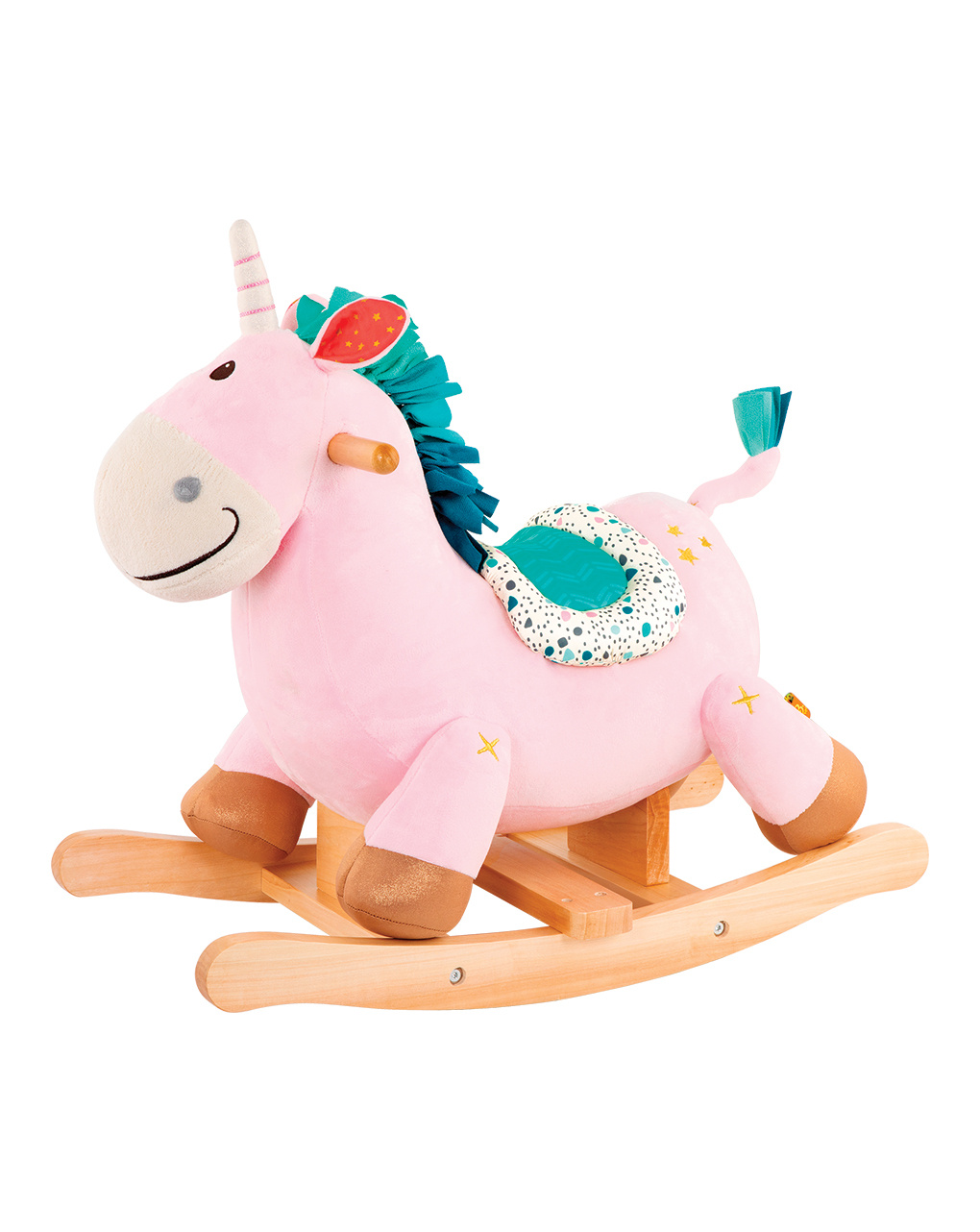 Rodeo rocker pink unicorn - 18m+  - b. toys