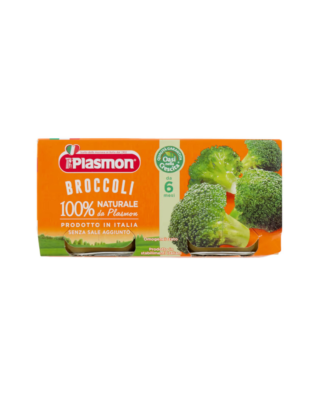 Omogeneizzato broccoli – 2x80g - plasmon