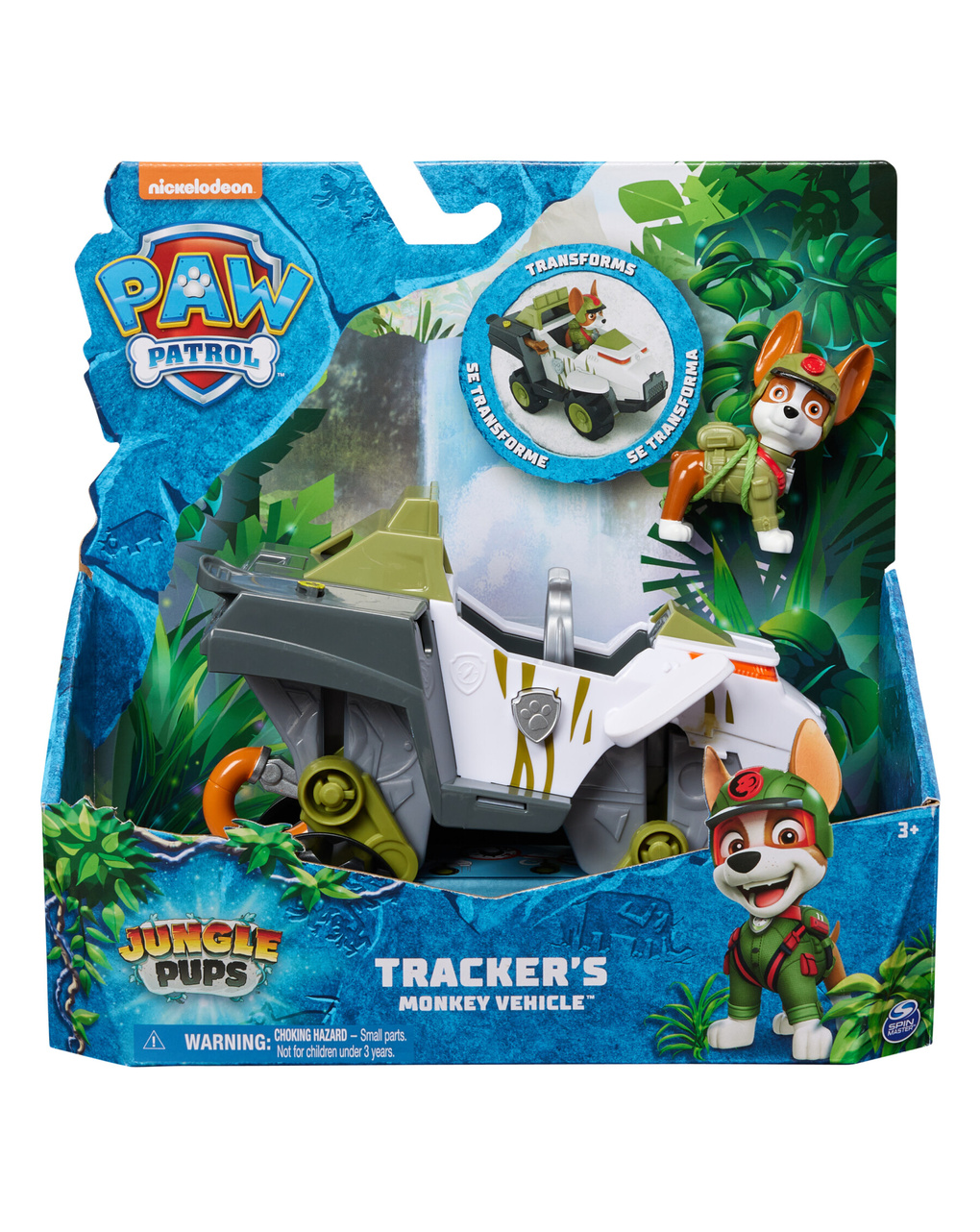 Veicolo di tracker - 3+ - paw patrol jungle pups