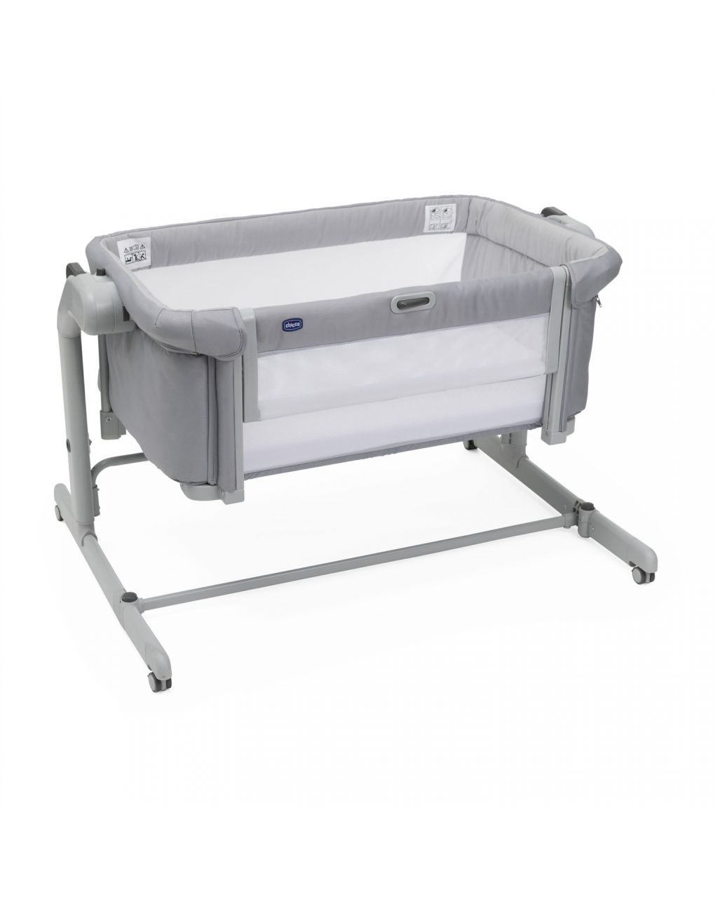 Culla next2me magic evo grey mist - chicco