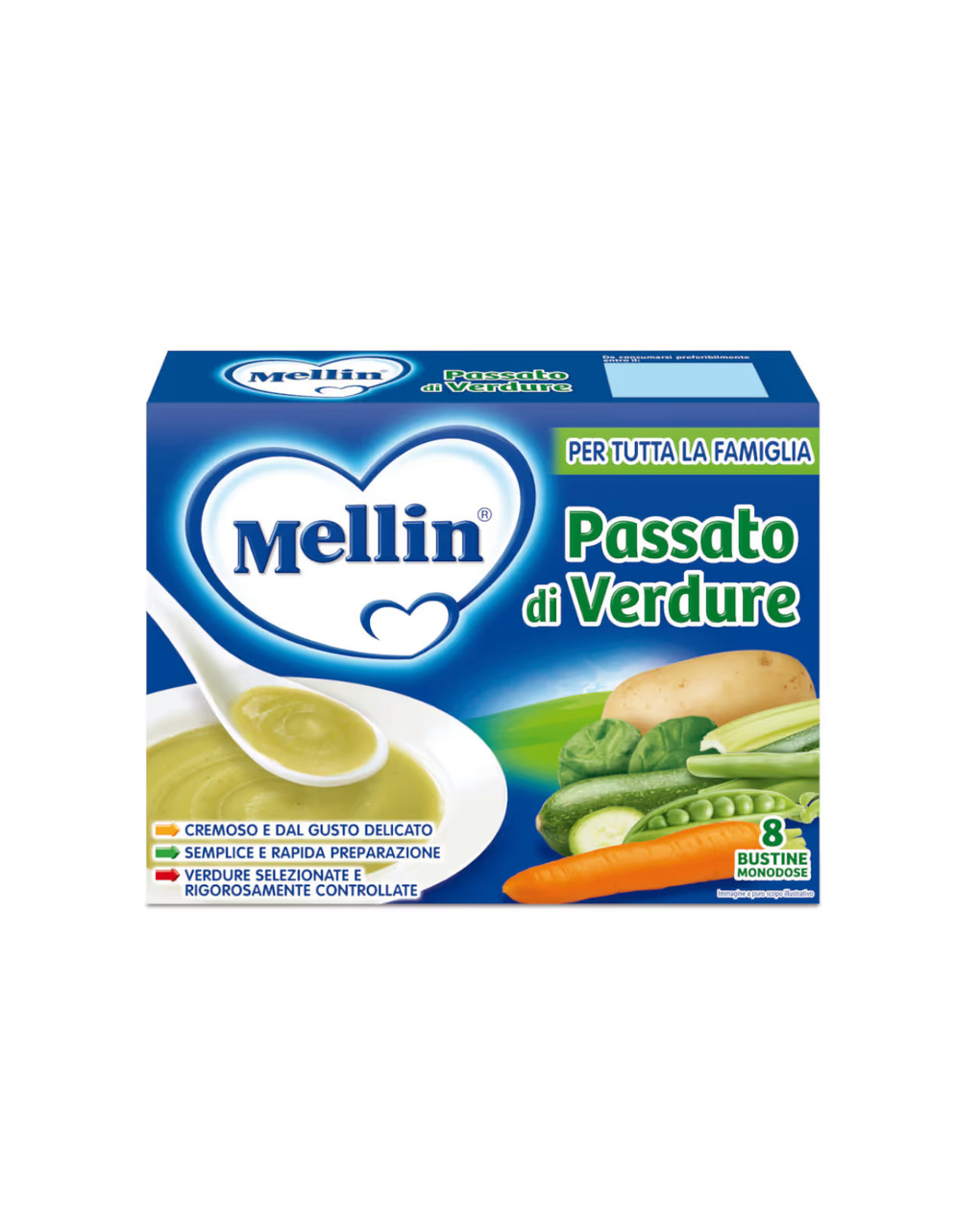 Passato di verdura 8×13 gr - mellin