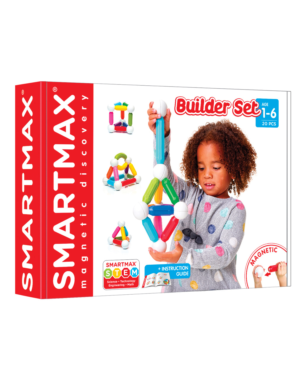 Smartmax builder set 20pz - 12m+ - smartmax