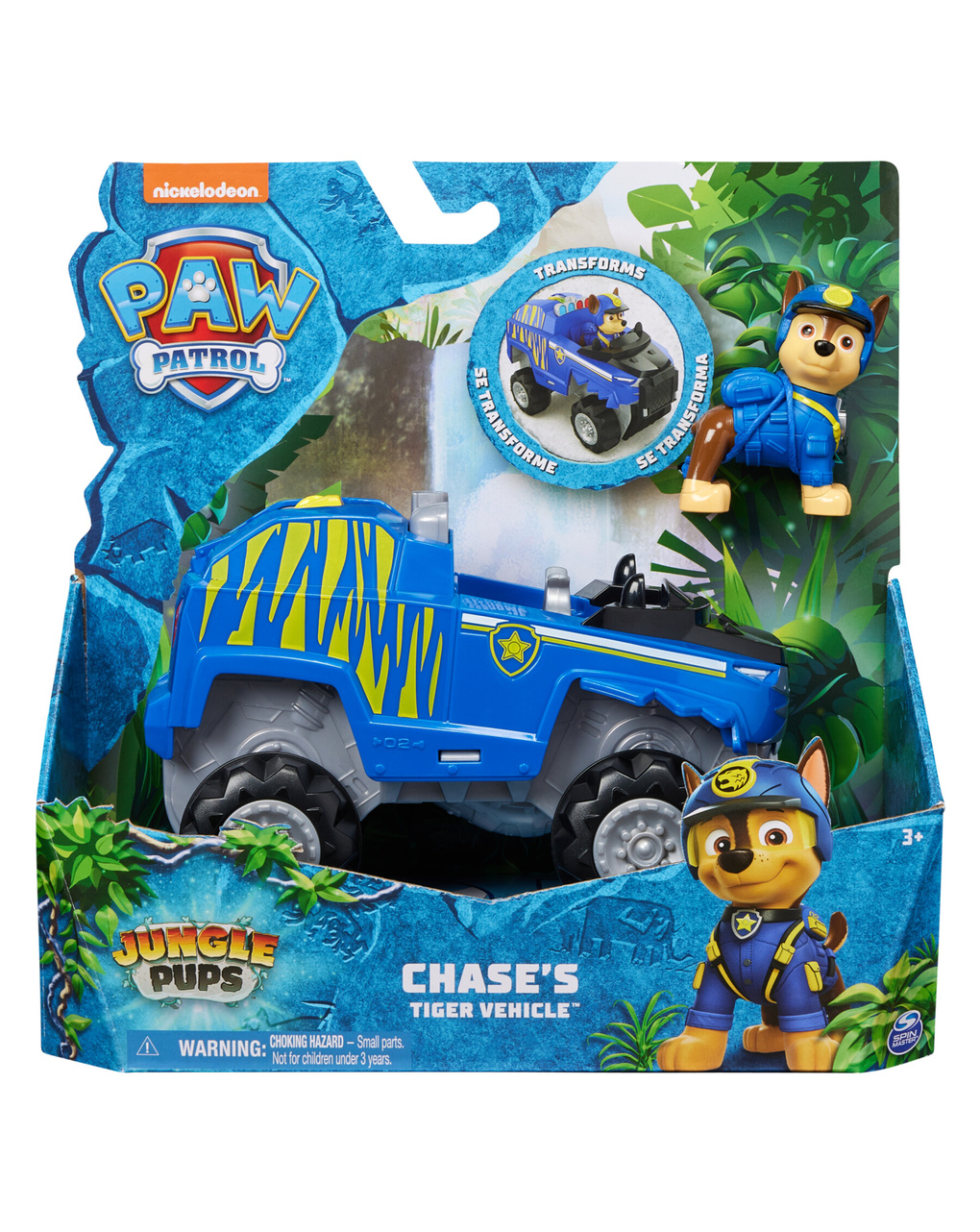 Veicolo di chase - 3+ - paw patrol jungle pups