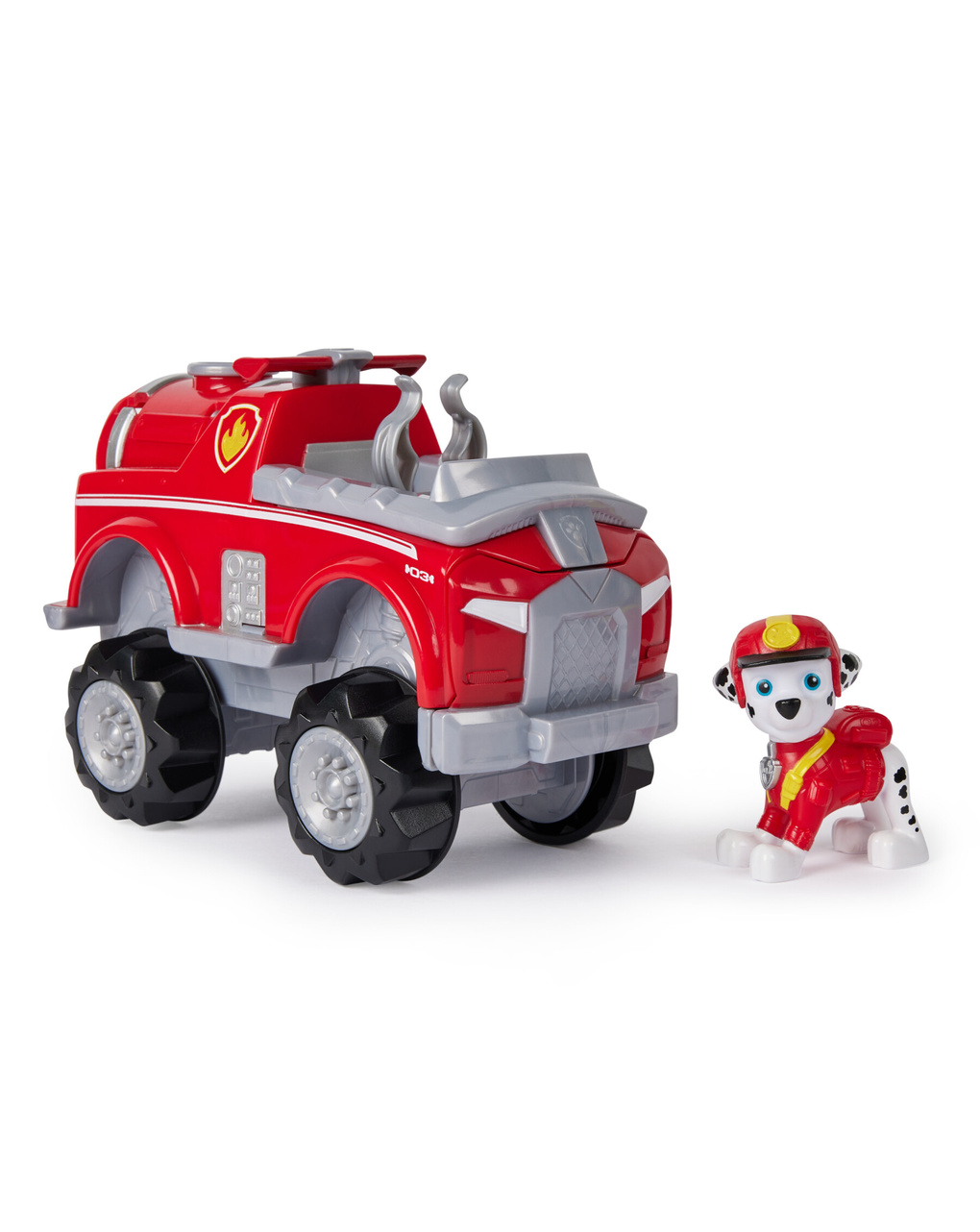 Paw patrol jungle pups, veicolo elephant marshall