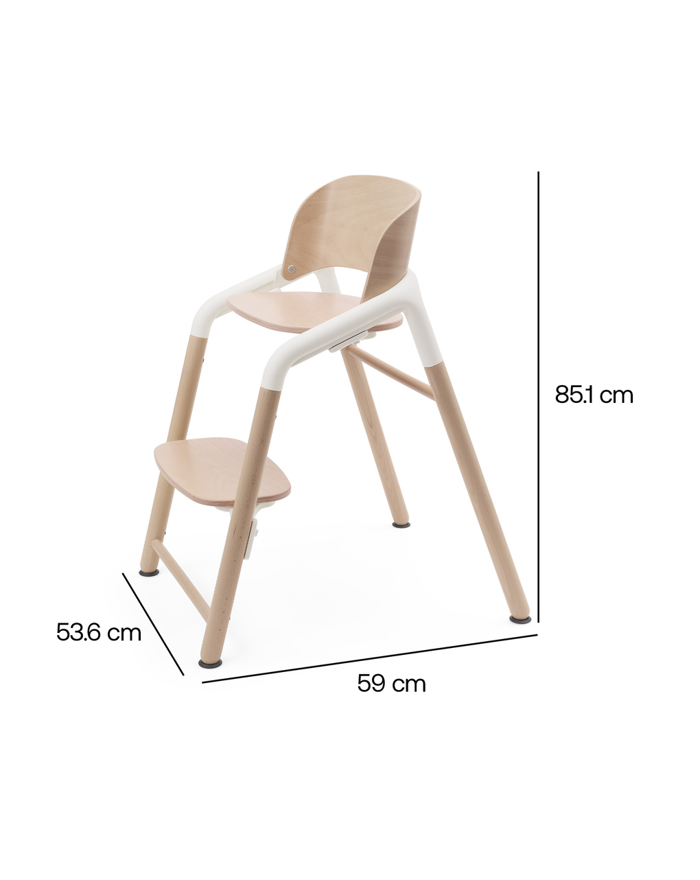 Sedia evolutiva giraffe wood/white - bugaboo