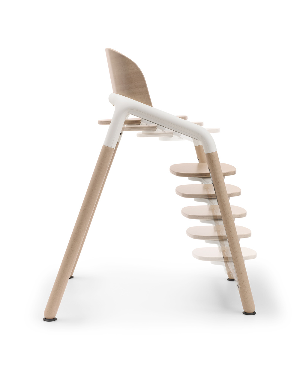 Sedia evolutiva giraffe wood/white - bugaboo