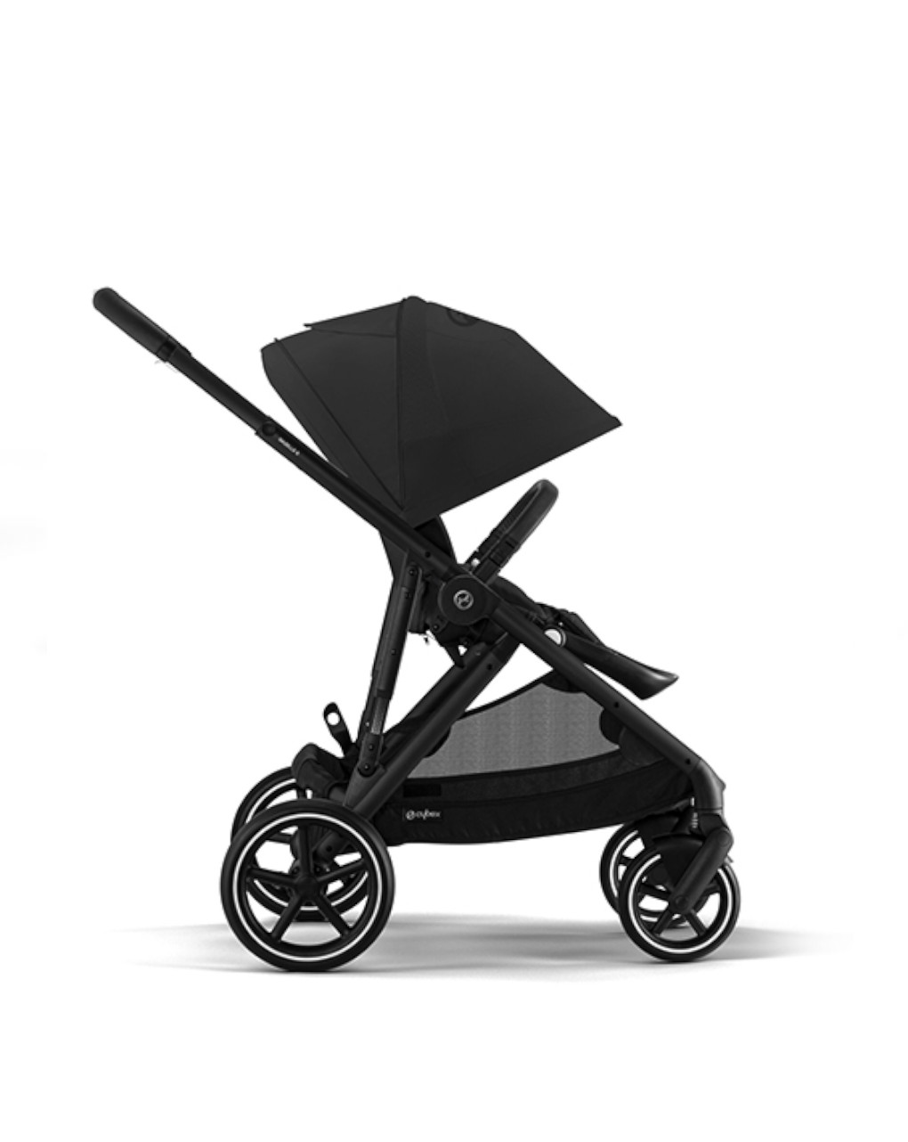 Passeggino gemellare gazelle s blk moon black - cybex