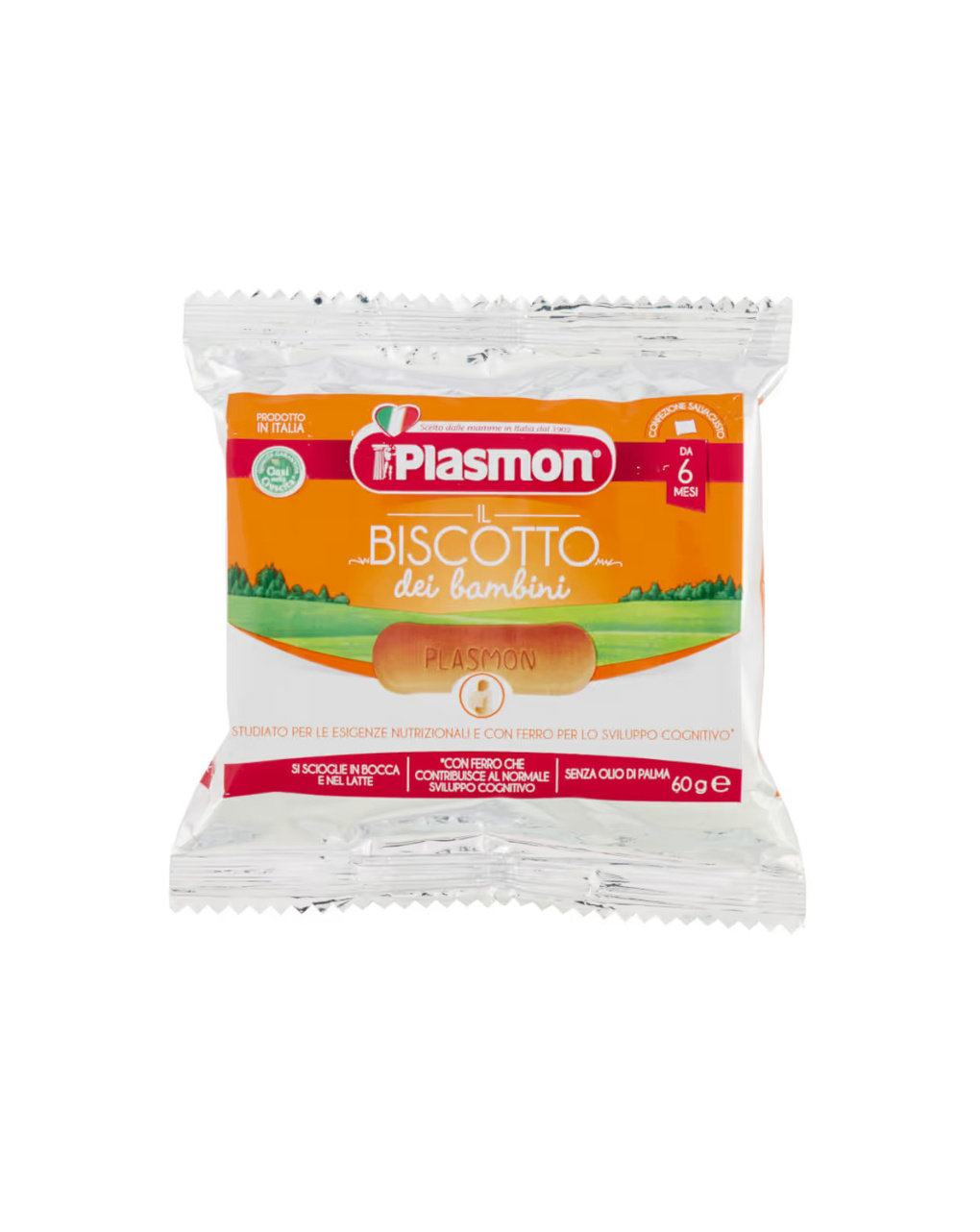 Biscotto plasmon 60g - plasmon