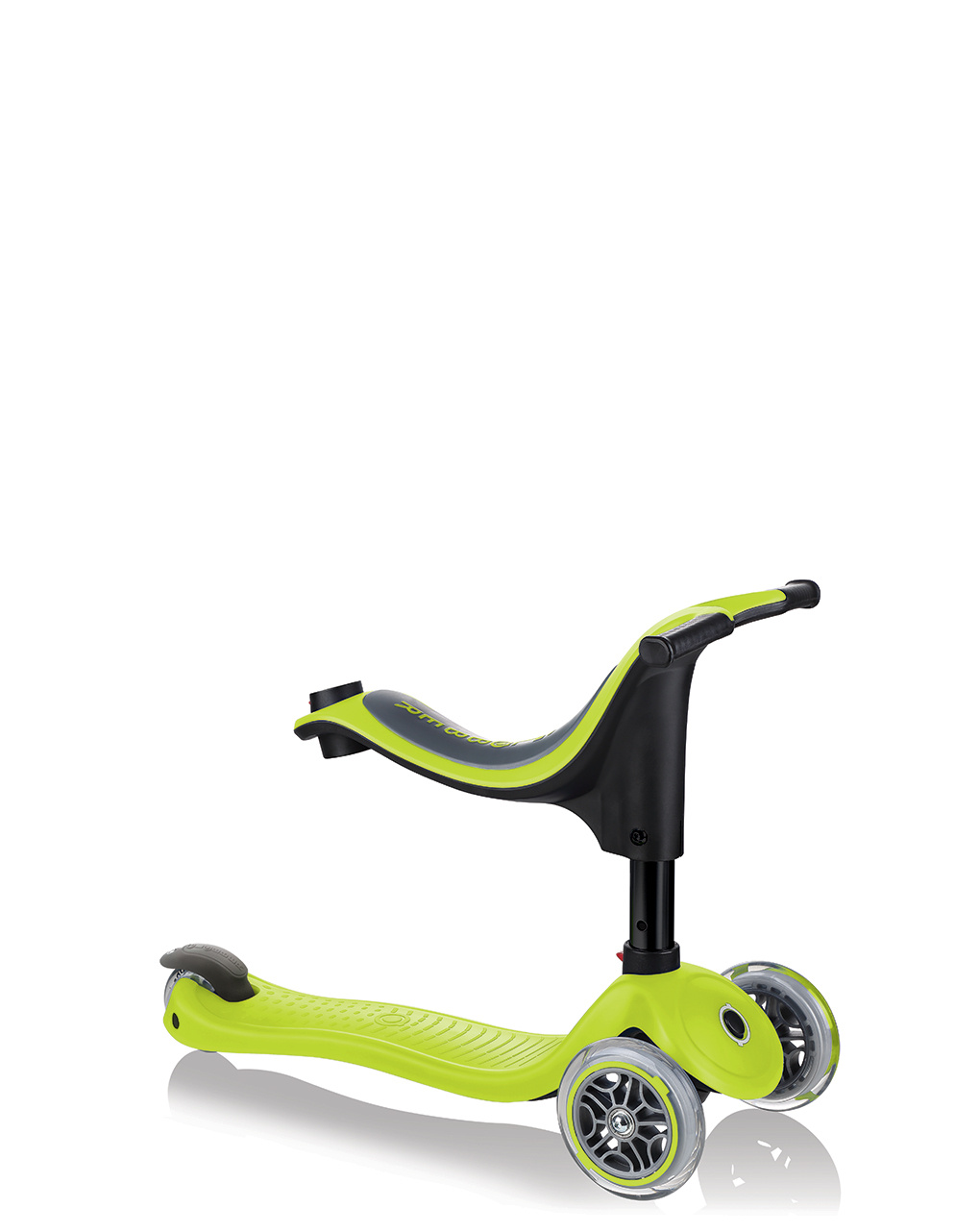 Go-up sporty lime green - 15m+  - globber