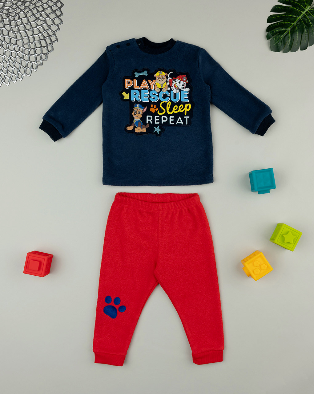 Pigiama 2 pezzi paw patrol bimbo