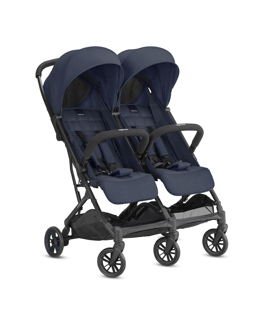 Passeggino gemellare twin sketch navy - inglesina