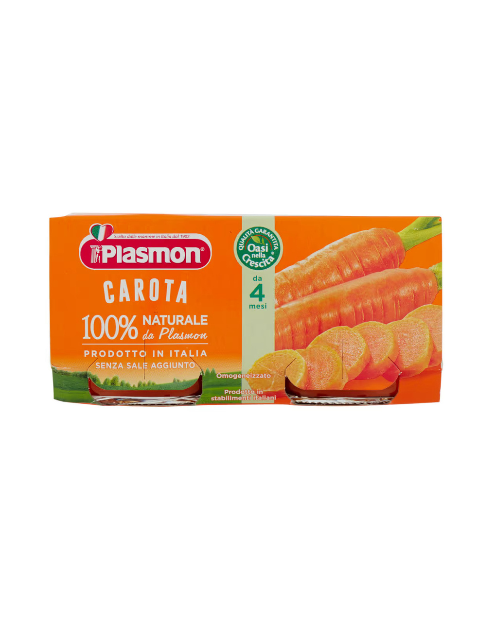 Omogeneizzato carota – 2x80g - plasmon