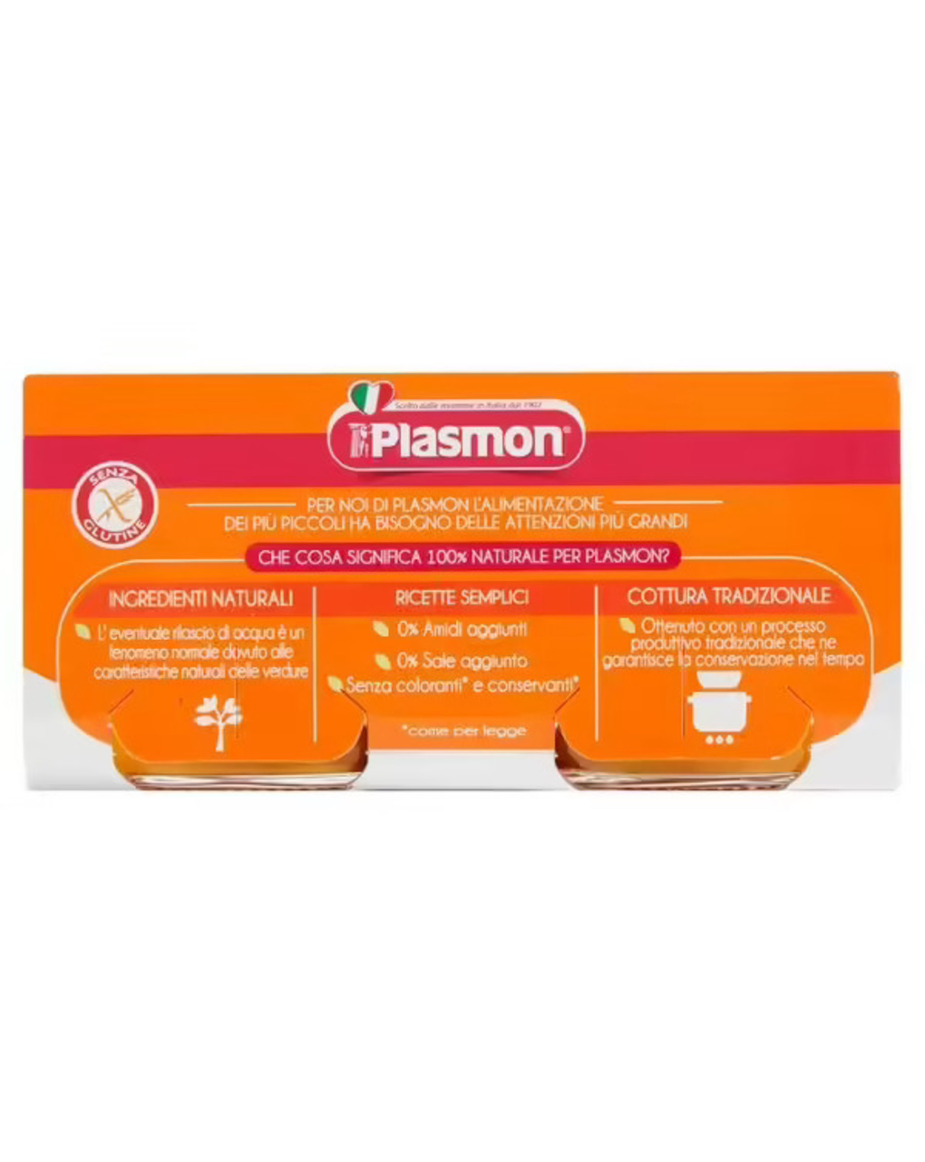 Omogeneizzato zucca 2x80g - plasmon