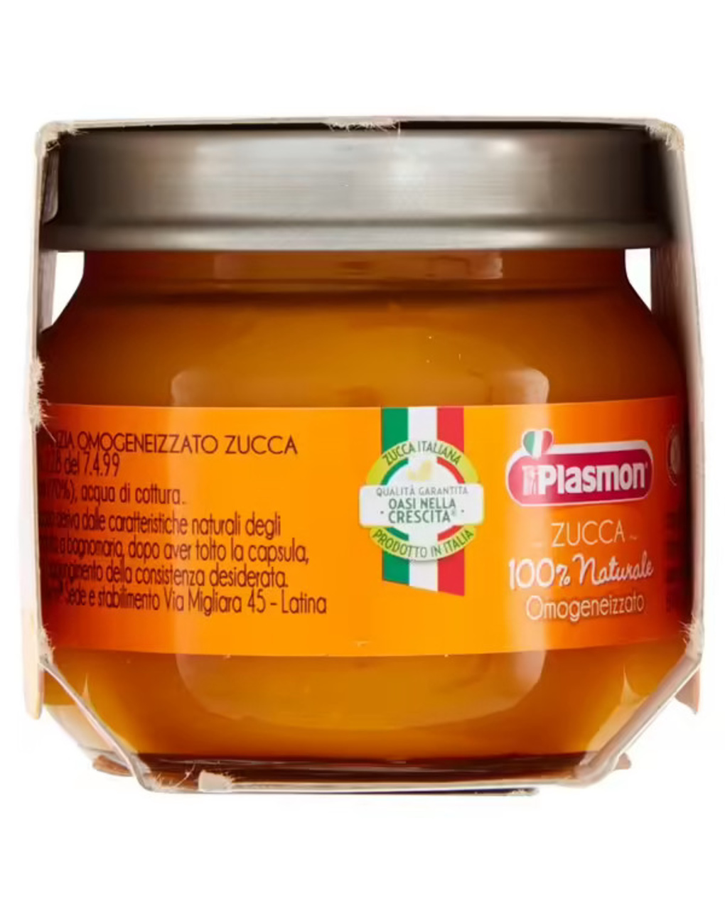 Omogeneizzato zucca 2x80g - plasmon