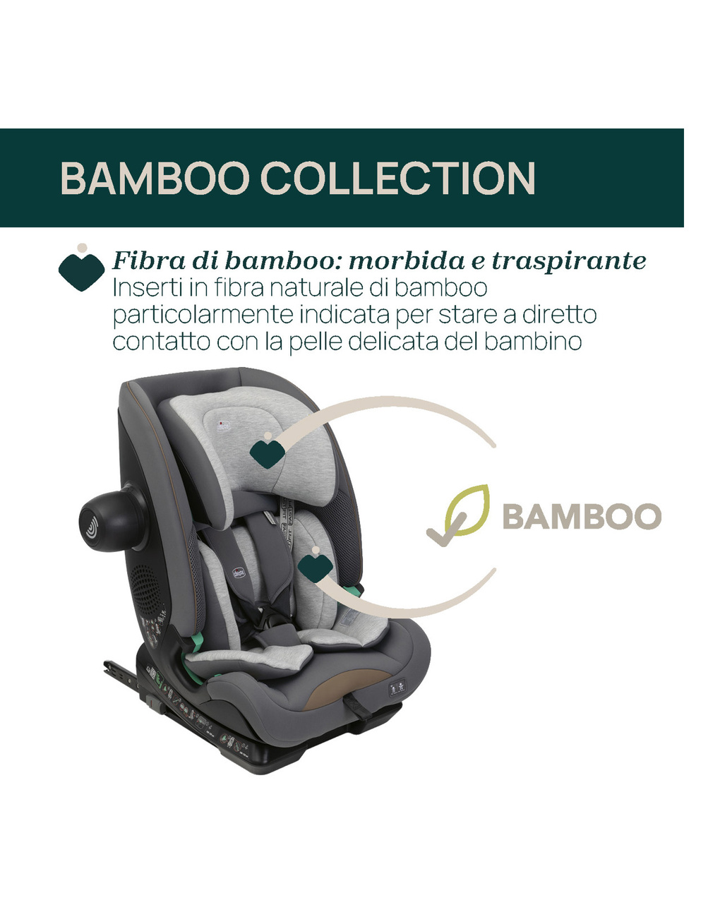 Seggiolino auto seat&go (76-150 cm) glam grey - chicco