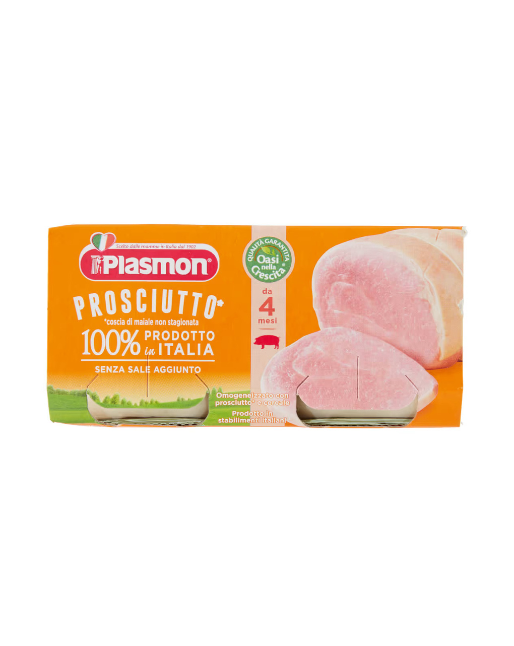 Omogeneizzato prosciutto – 2x80g - plasmon