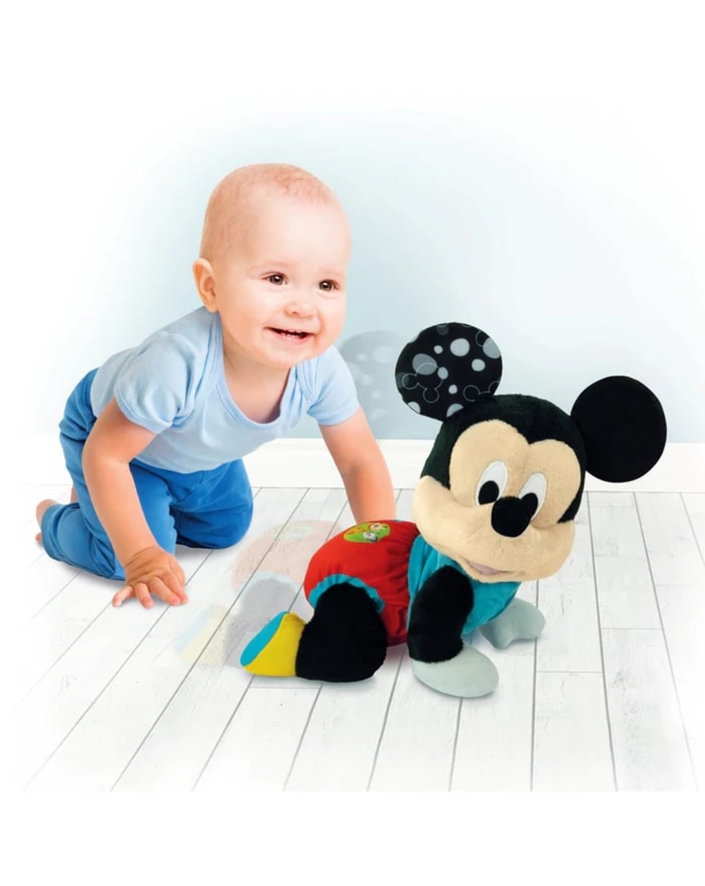 Baby mickey gattona con me - 6m+ - baby clementoni