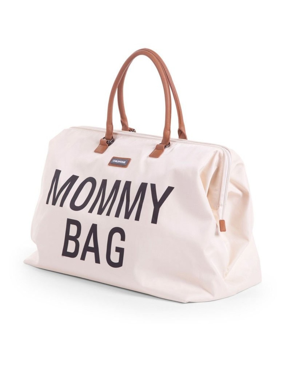 Borsa cambio mommy bag white/black - childhome