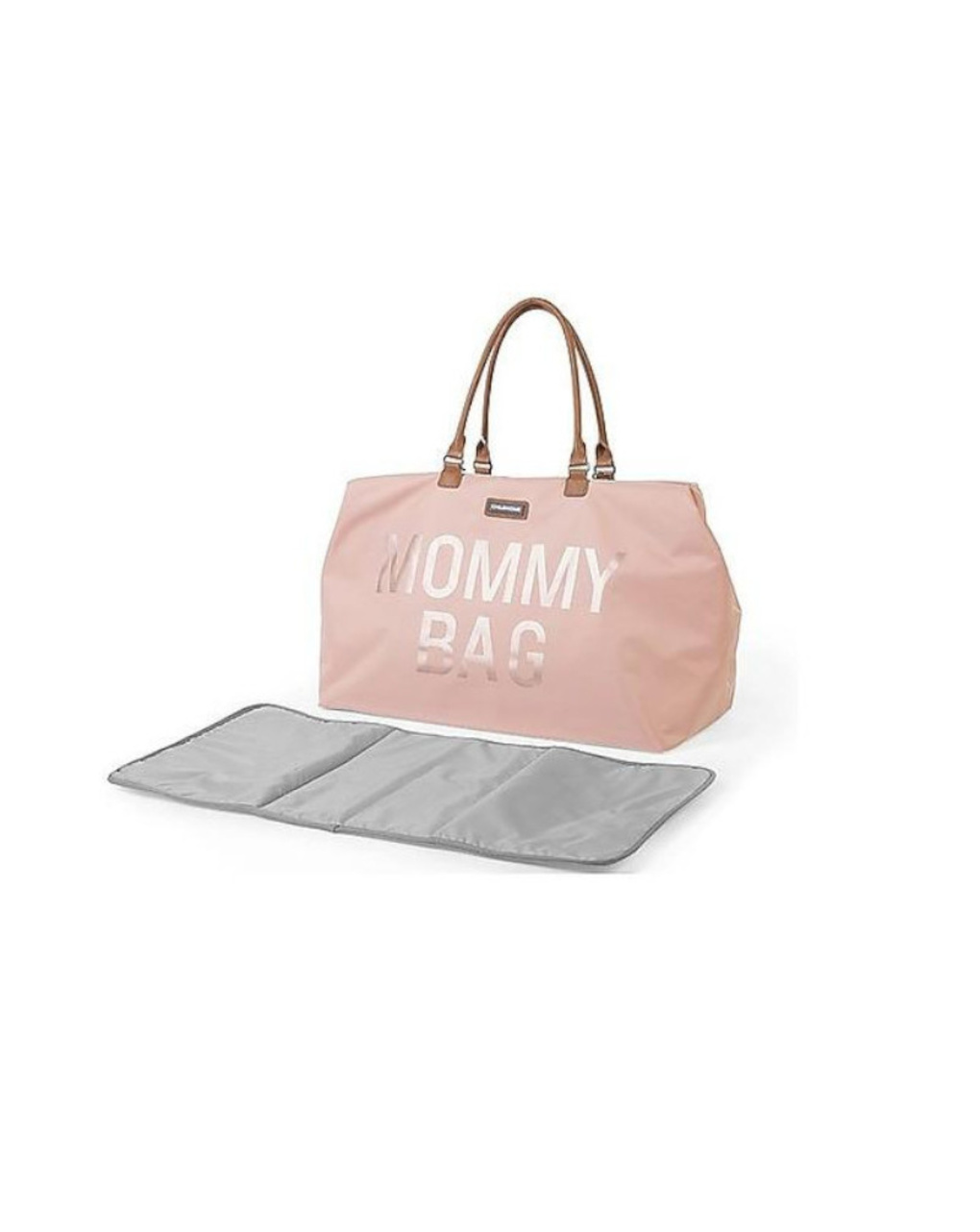 Borsa cambio mommy bag pink/copper - childhome