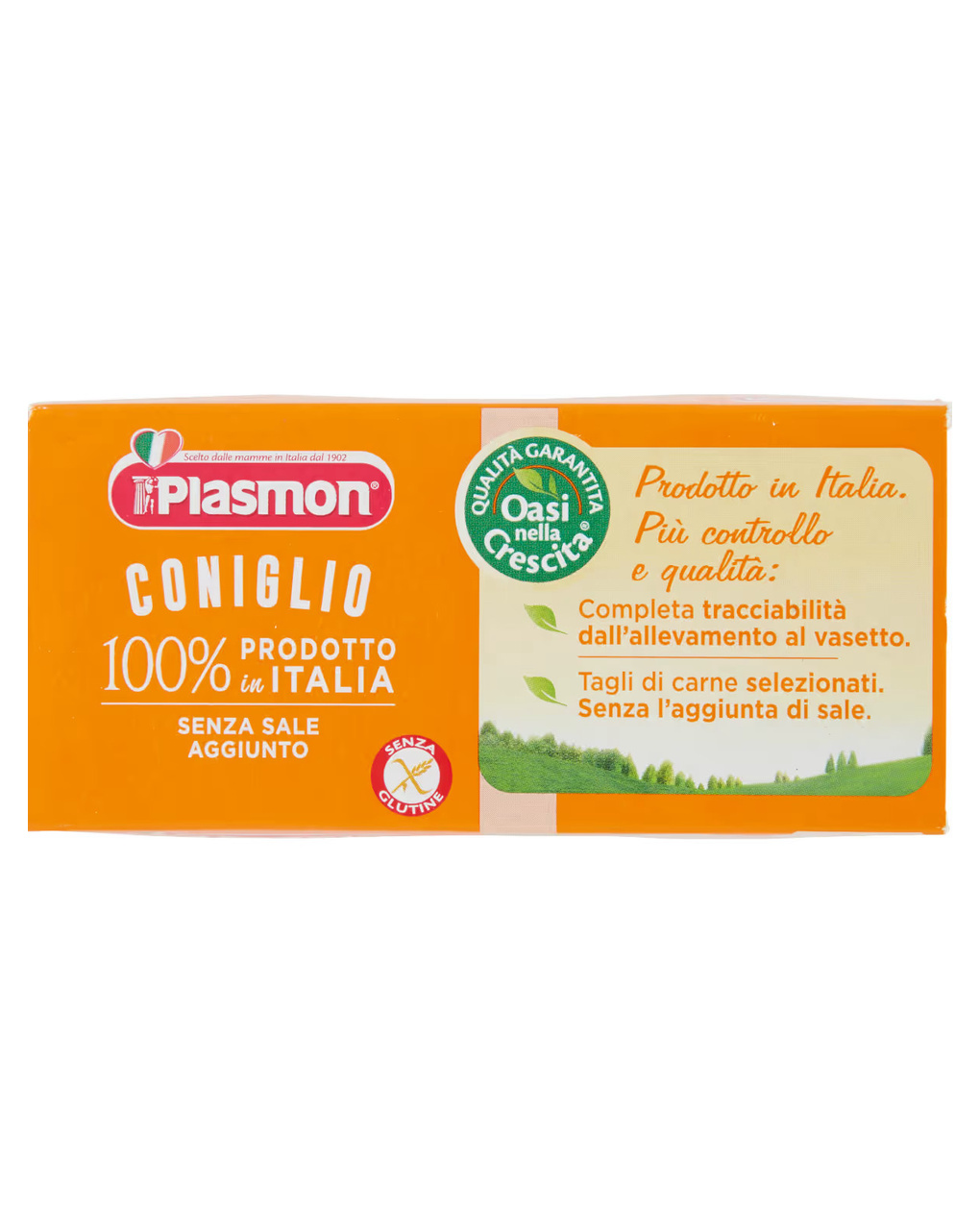 Omogeneizzato coniglio – 2x80g - plasmon