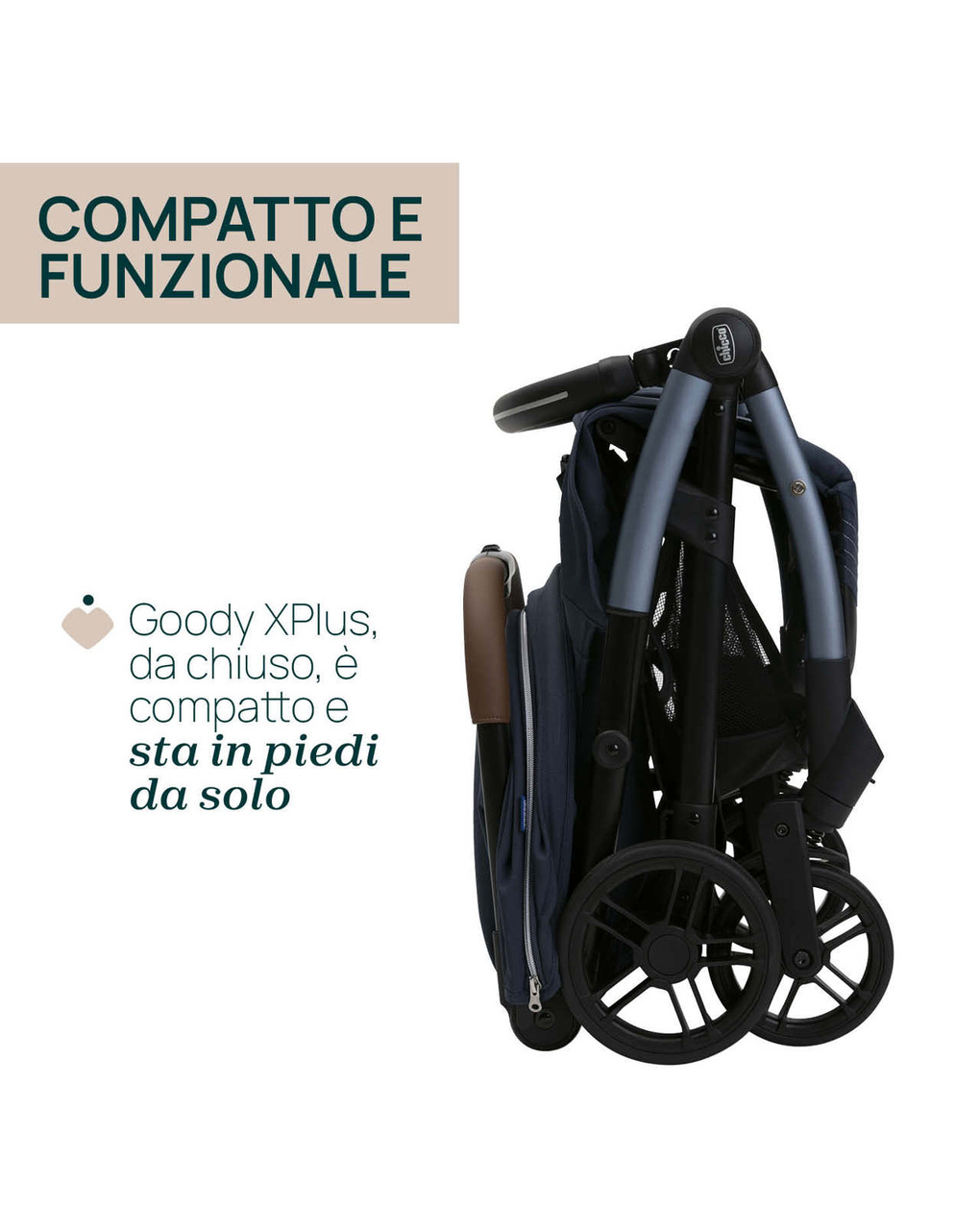 Passeggino goody xplus radiant blue - chicco