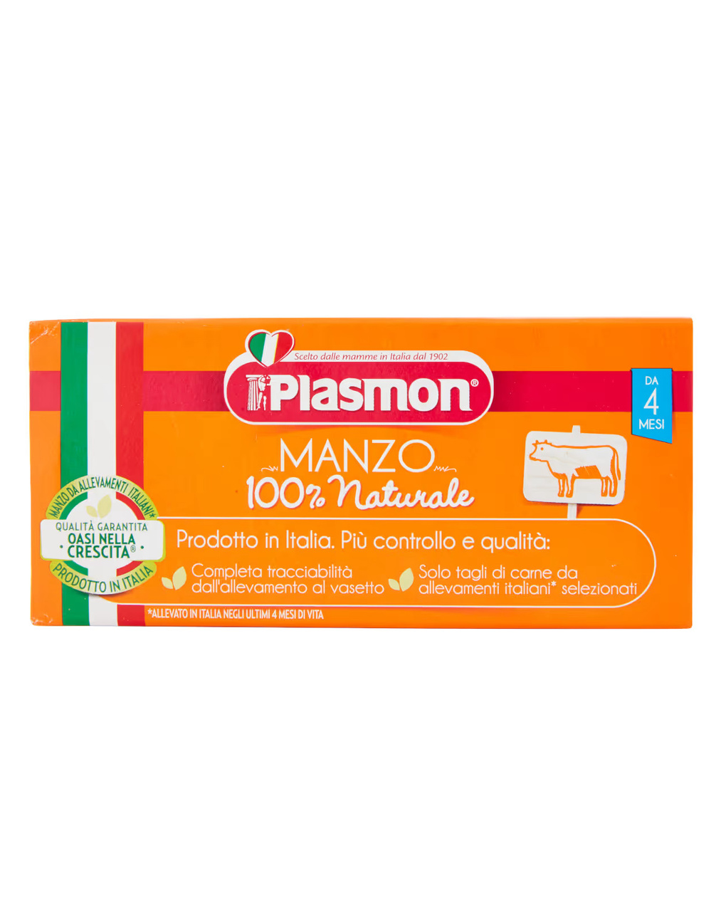 Omogeneizzato  manzo – 2x80g - plasmon