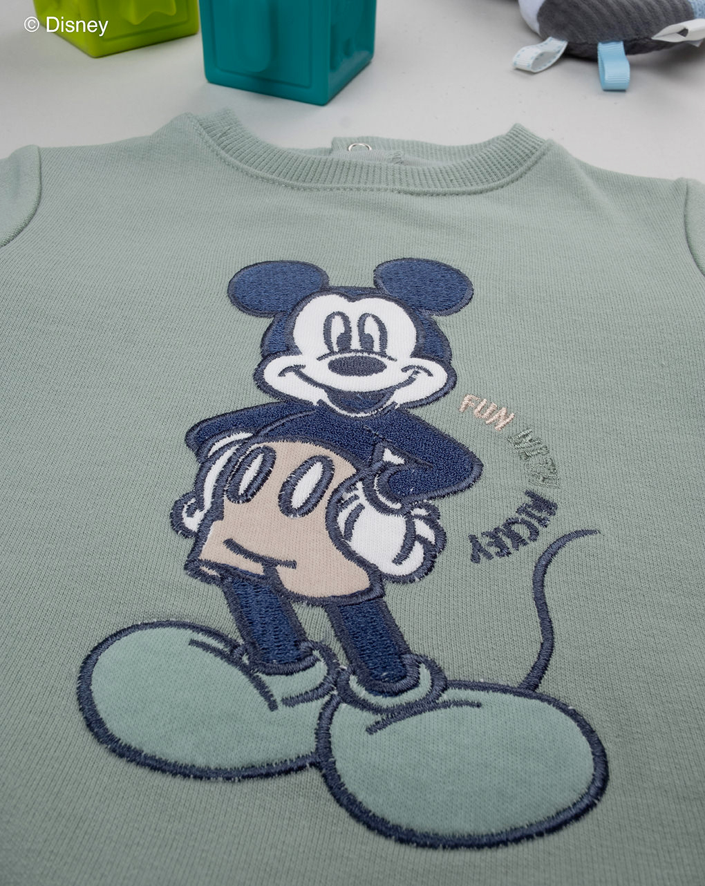 Jogger verde bimbo disney topolino