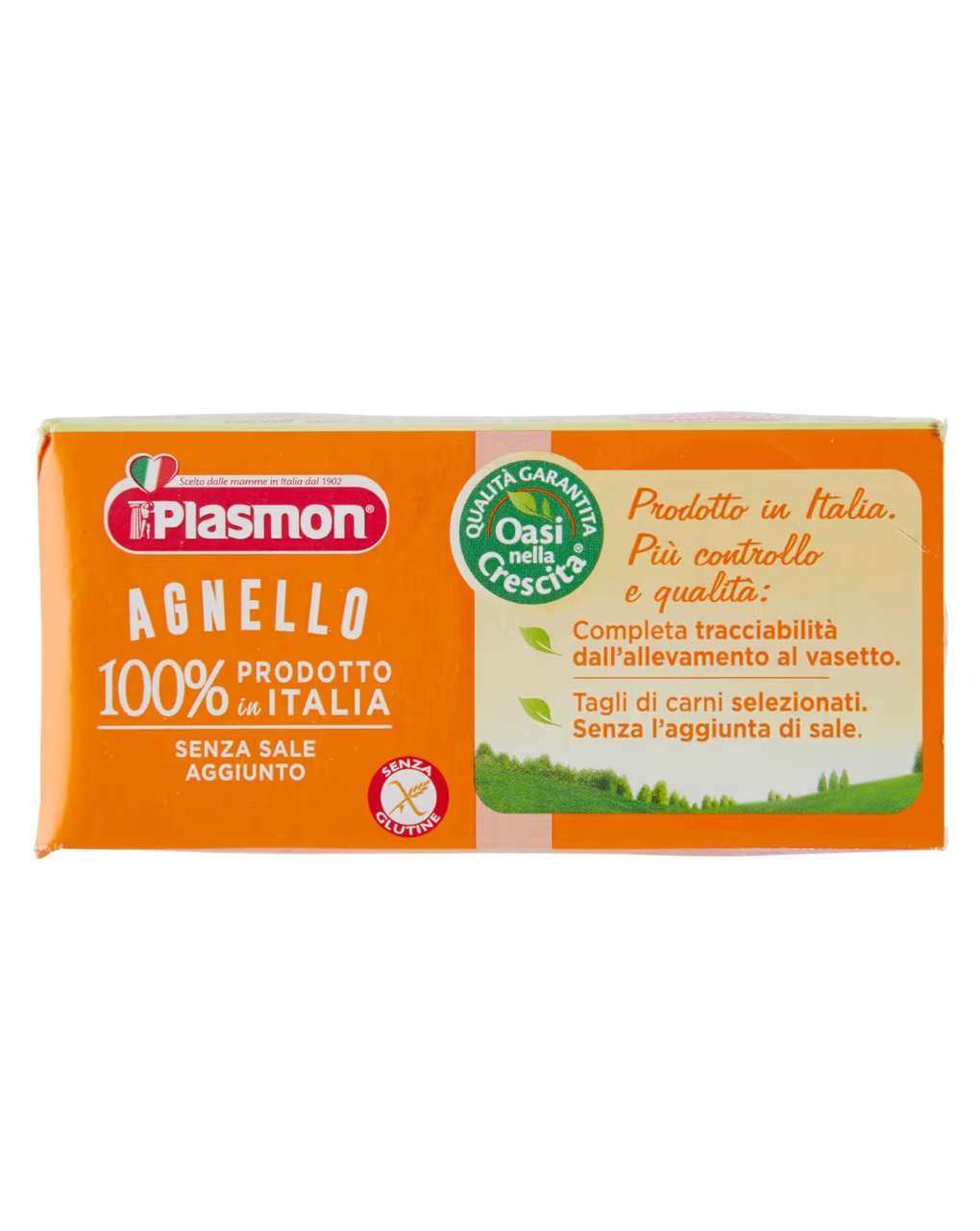 Omogeneizzato agnello – 2x80g - plasmon