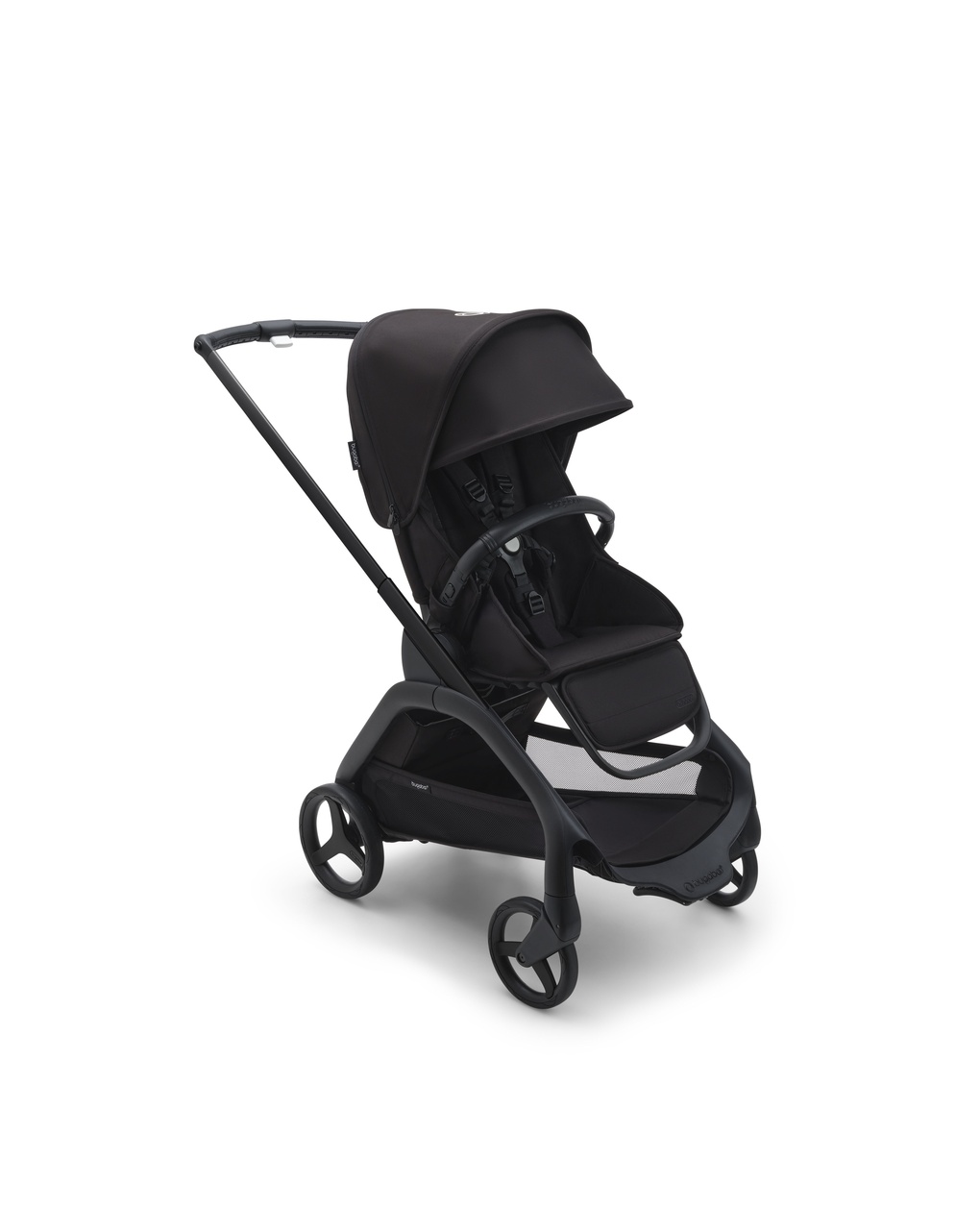 Passeggino dragonfly telaio black con seduta midnight black e cappottina midnight black - bugaboo