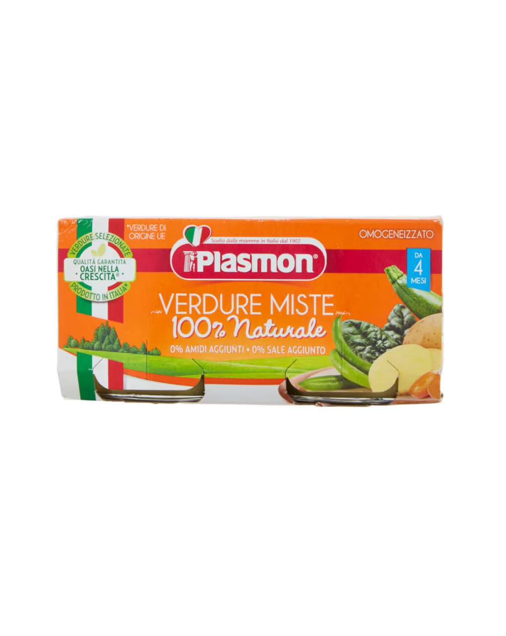 Omogeneizzato verdure miste – 2x80g -plasmon