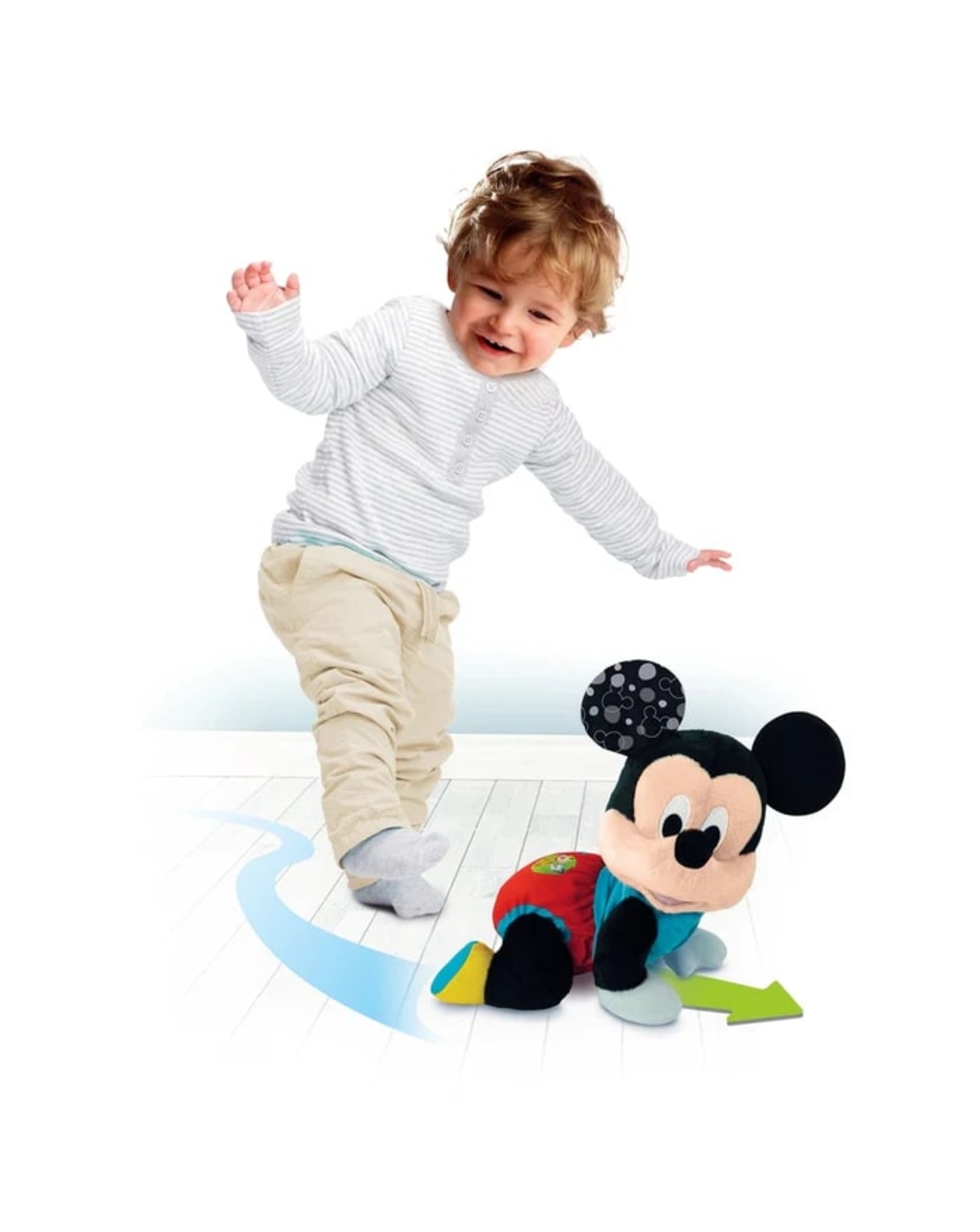 Baby mickey gattona con me - 6m+ - baby clementoni