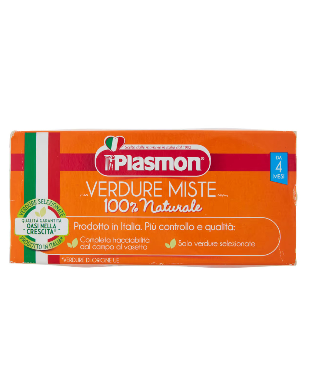 Omogeneizzato verdure miste – 2x80g -plasmon