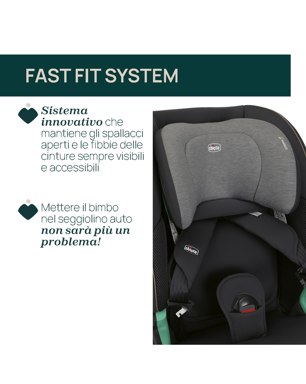 Seggiolino auto seat&go (76-150 cm) posh black - chicco