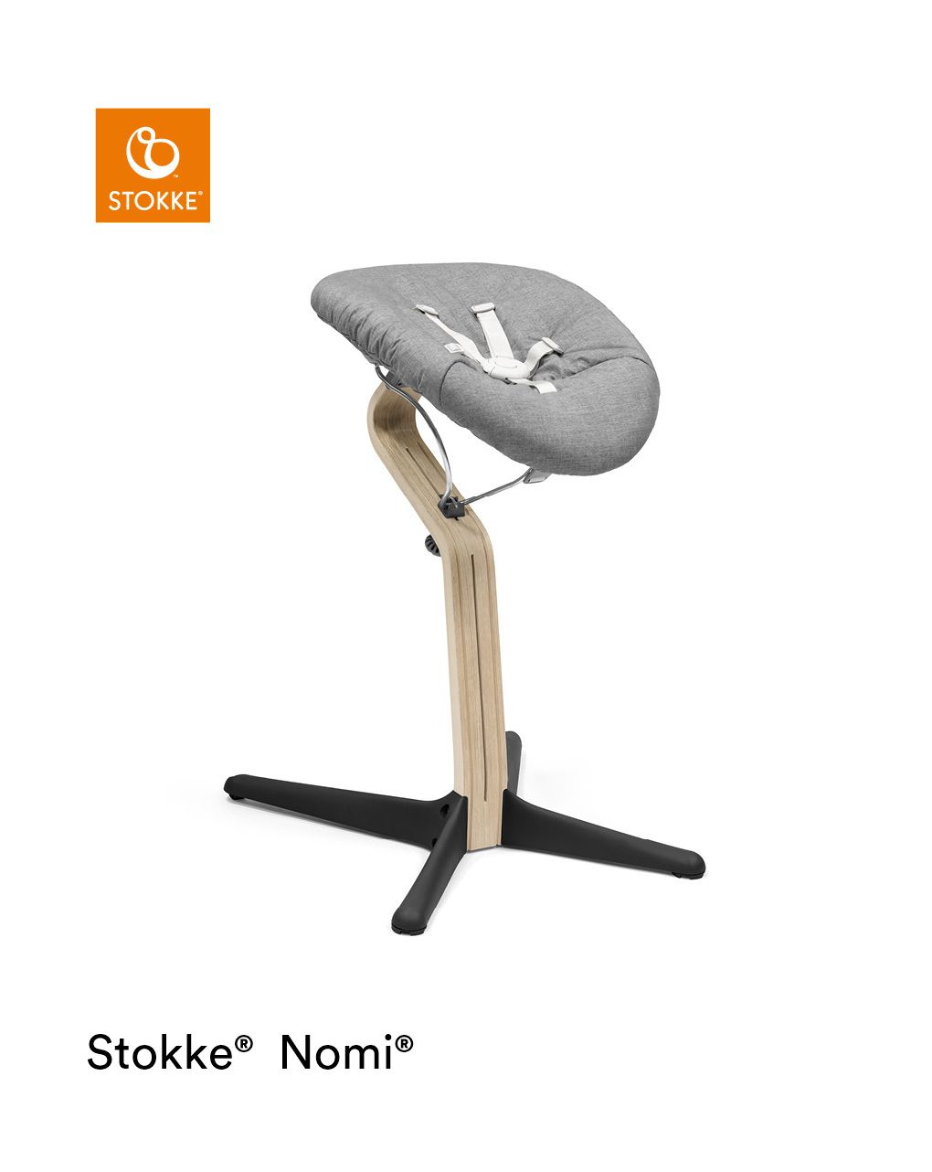 Sedia nomi® natural black - stokke®