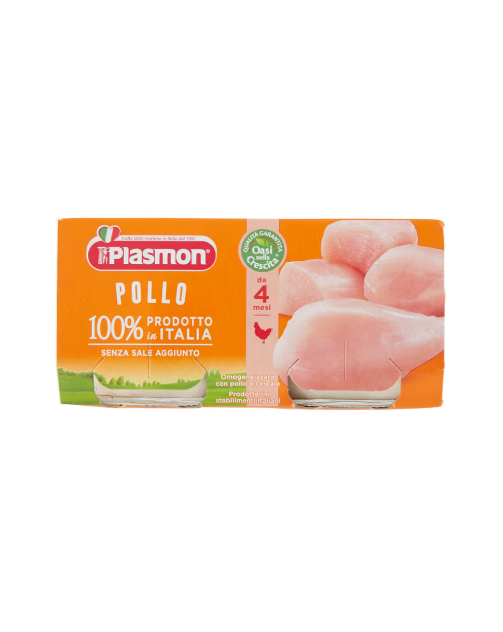 Omogeneizzato pollo – 2x80g - plasmon