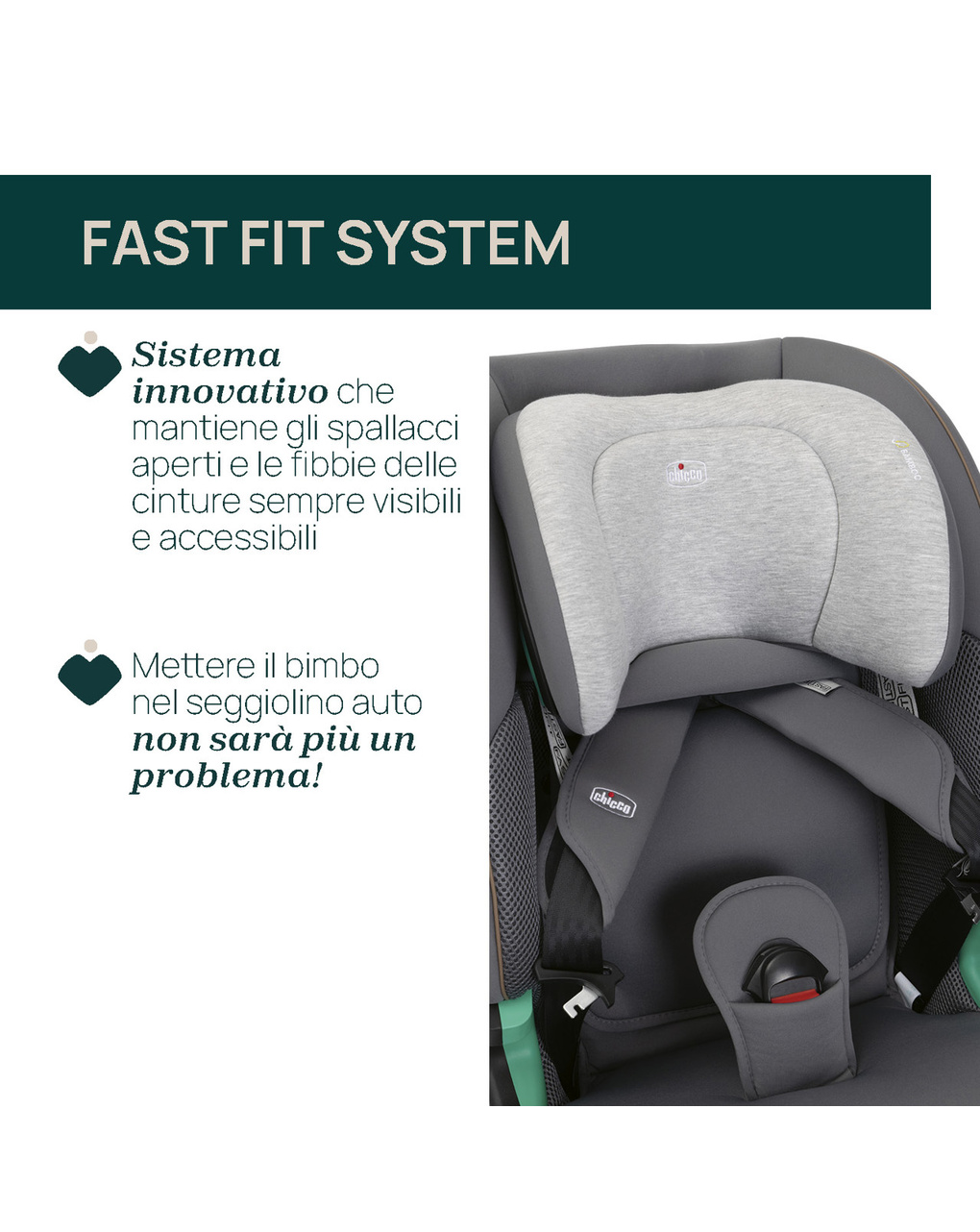 Seggiolino auto seat&go (76-150 cm) glam grey - chicco