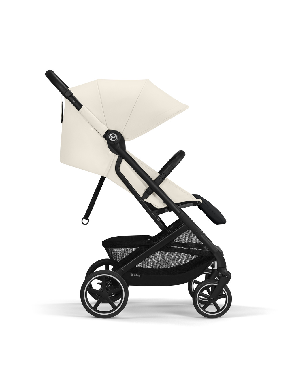 Passeggino beezy blk canvas white - cybex