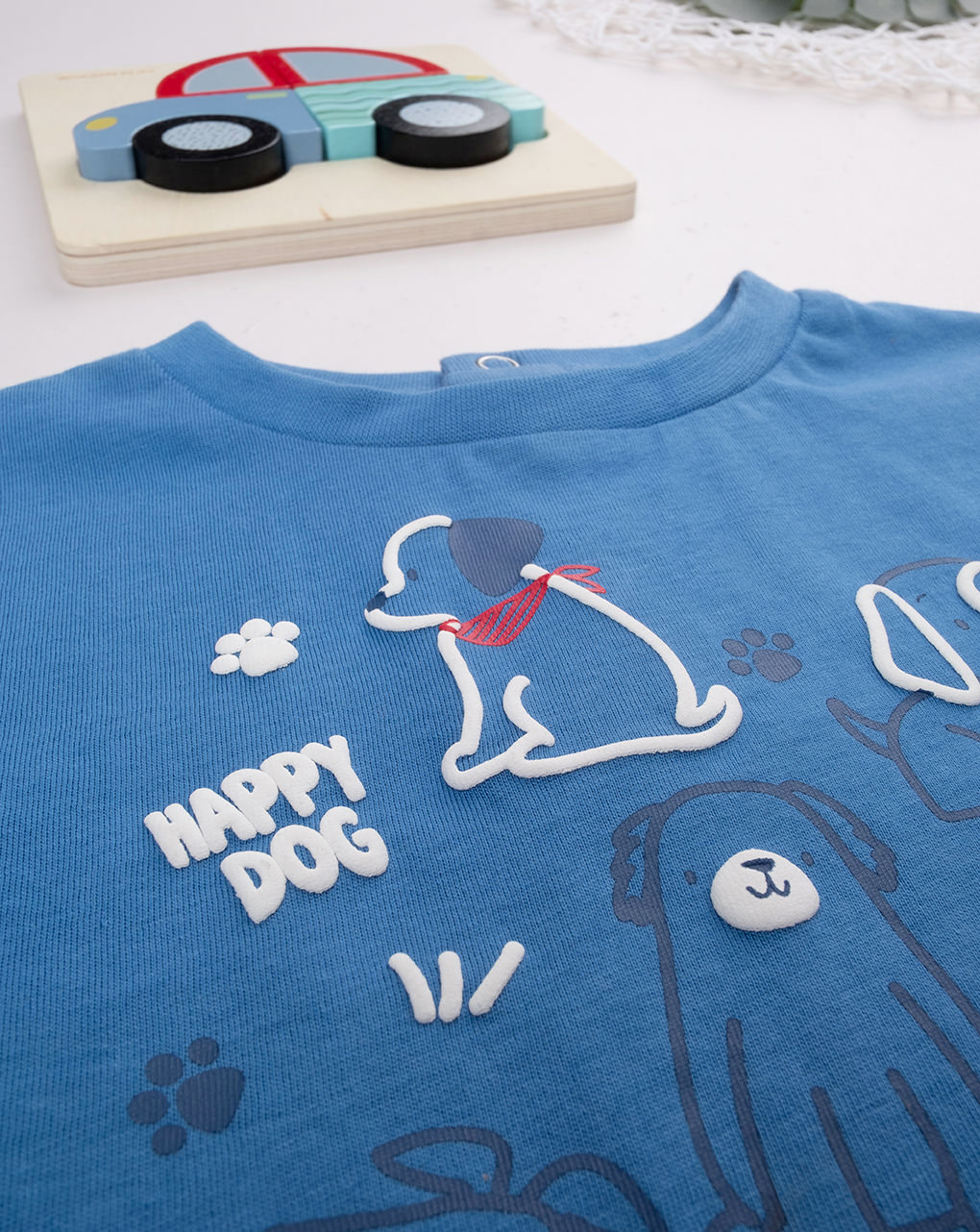 T-shirt bimbo blu dog world