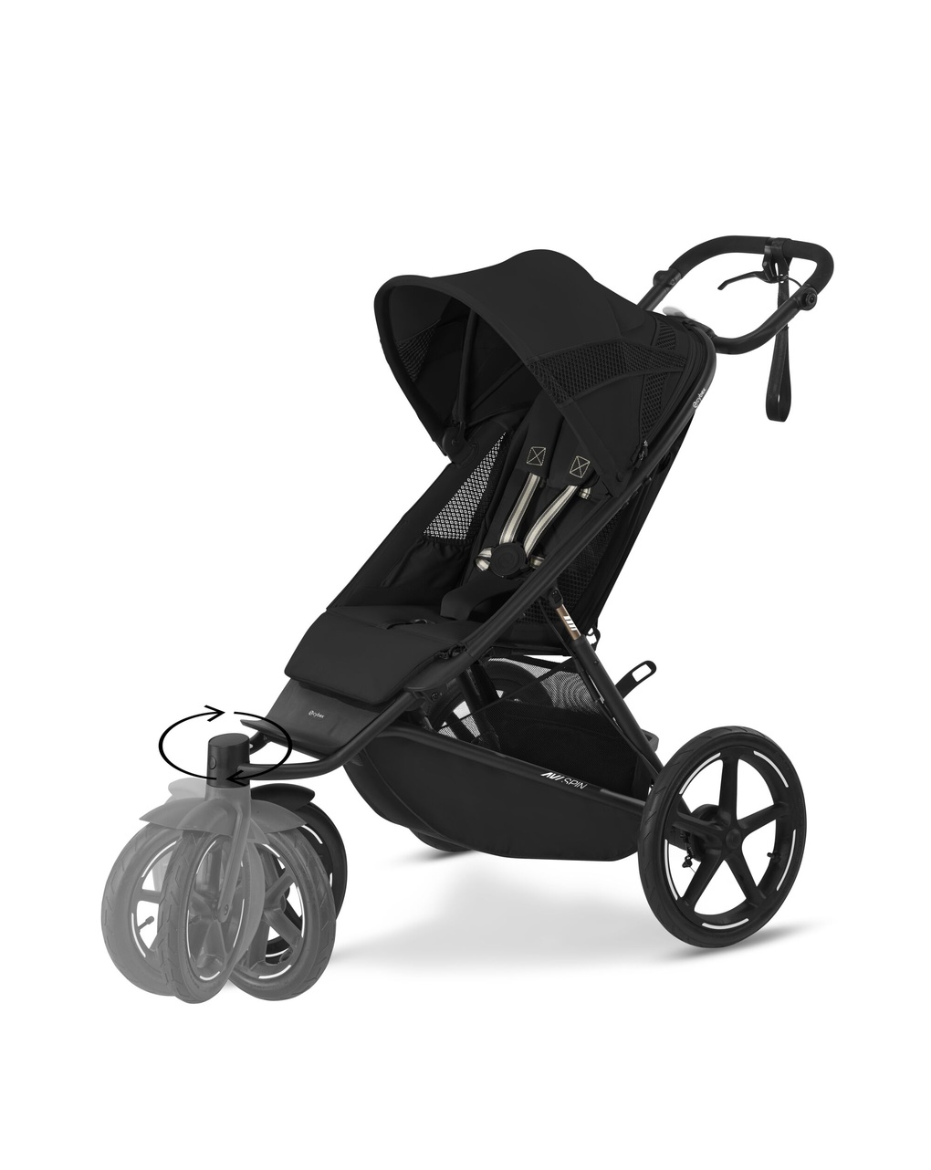 Cybex avi spin moon black