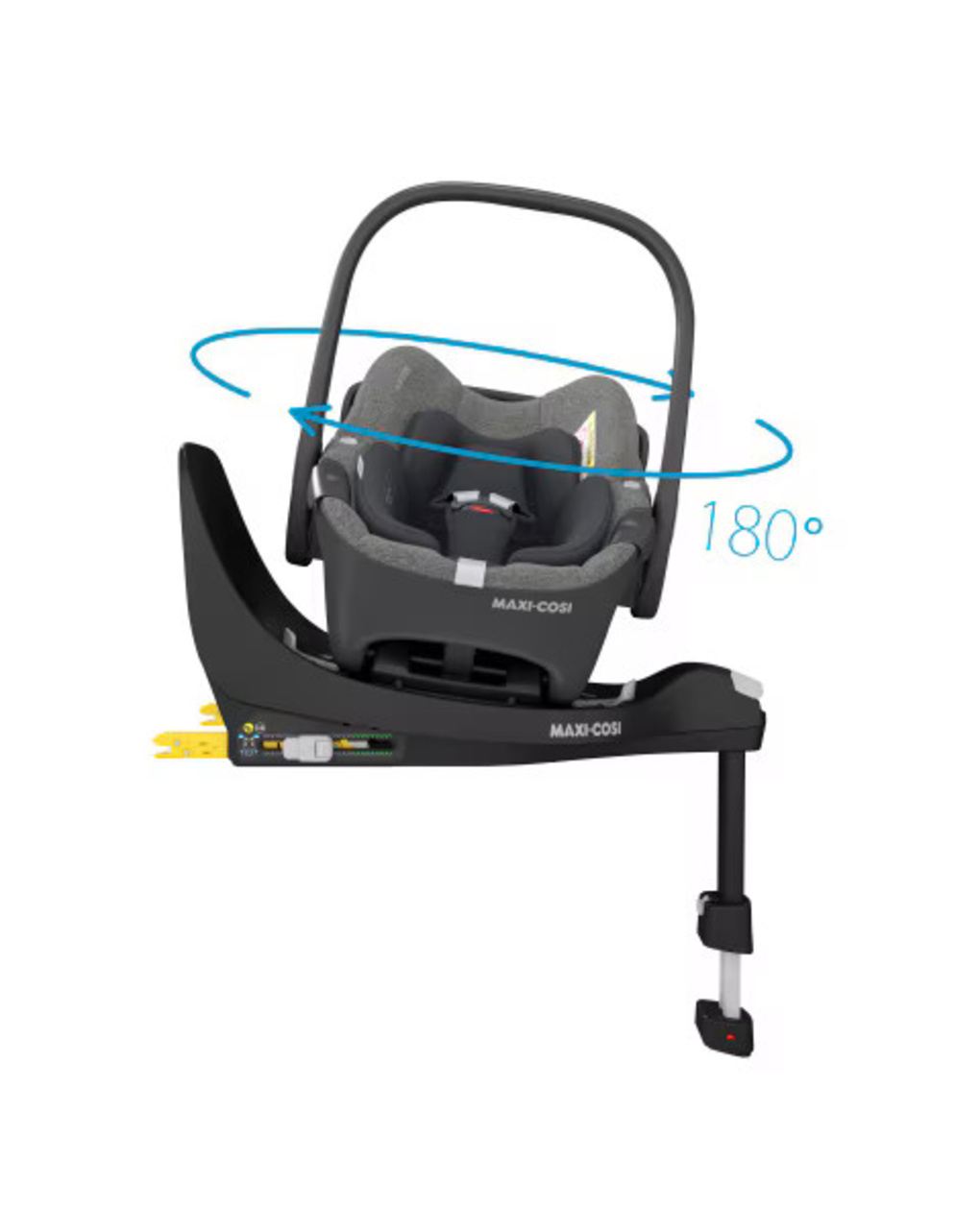 Seggiolino auto pebble 360 essential grey – maxi cosi