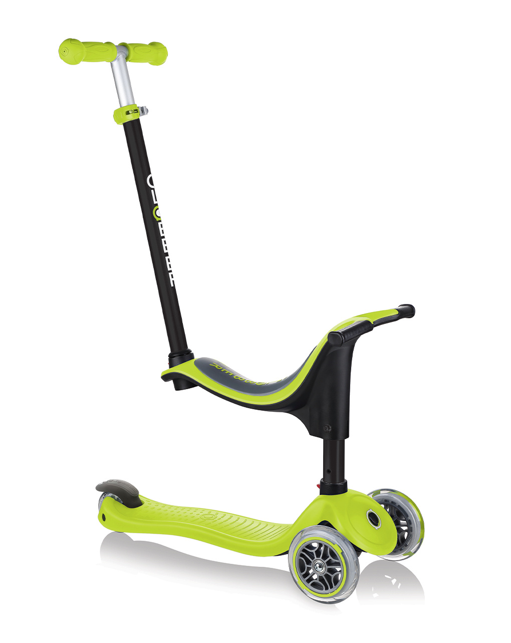 Go-up sporty lime green - 15m+  - globber