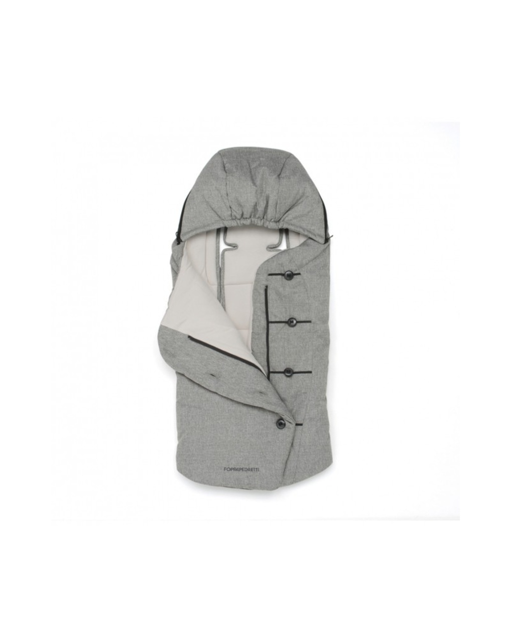 Trendy mini sacco passeggino melange grey - foppapedretti