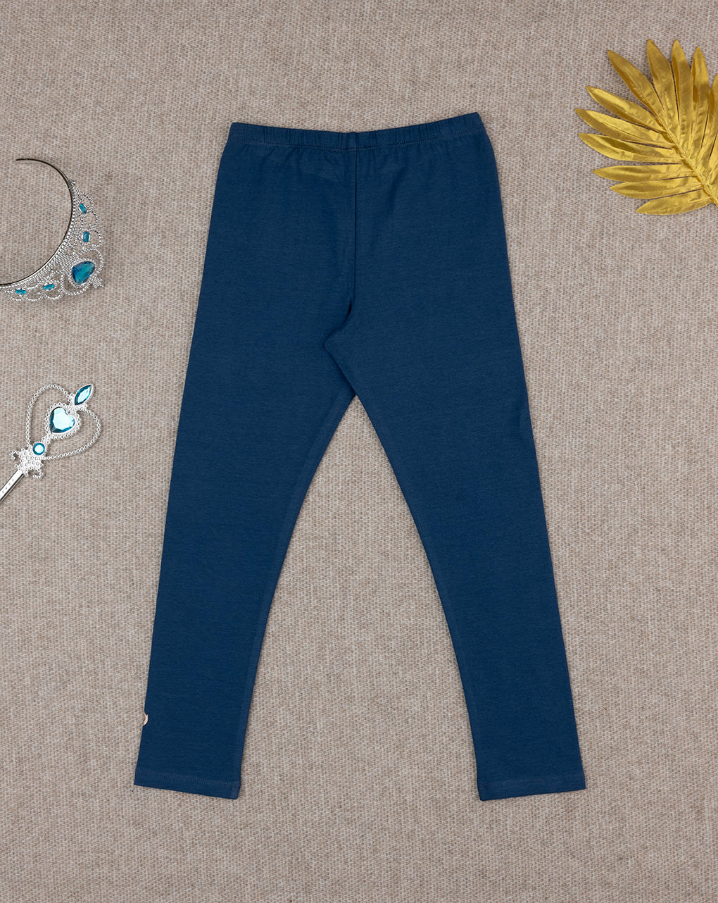 Legging bimba blu unicorno