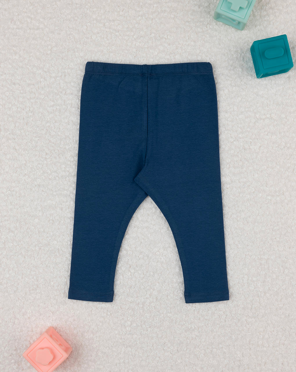 Legging bimba blu farfalle