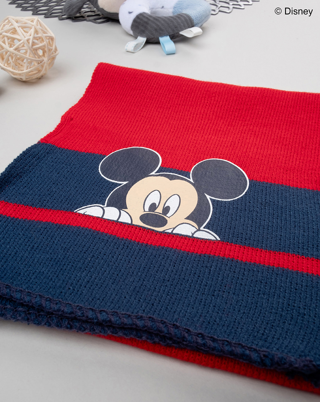 Sciarpa tricot bambino disney topolino