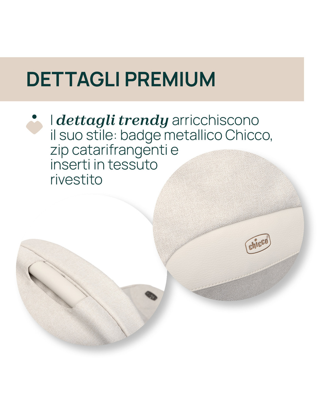 Trio mysa flexi first seat recline (con lullaglide) - chicco