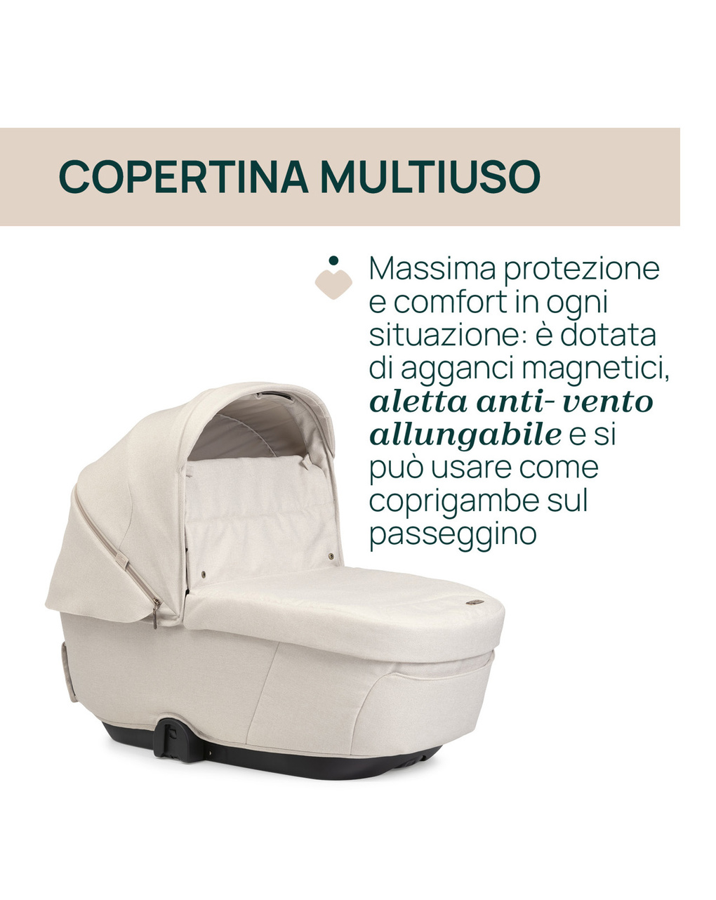 Trio mysa gran comfort con first seat recline - chicco