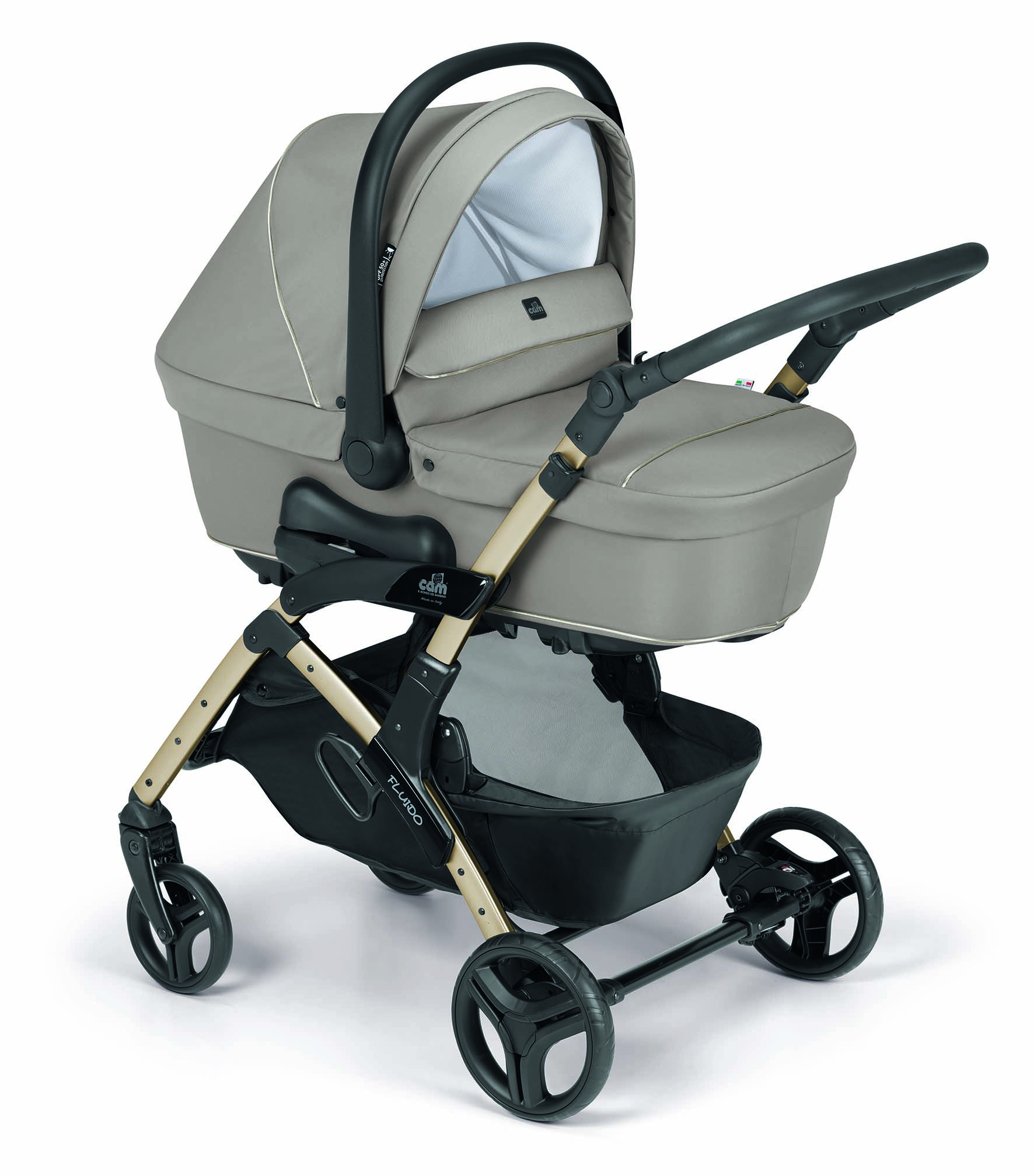 Trio fluido easy beige - cam il mondo del bambino